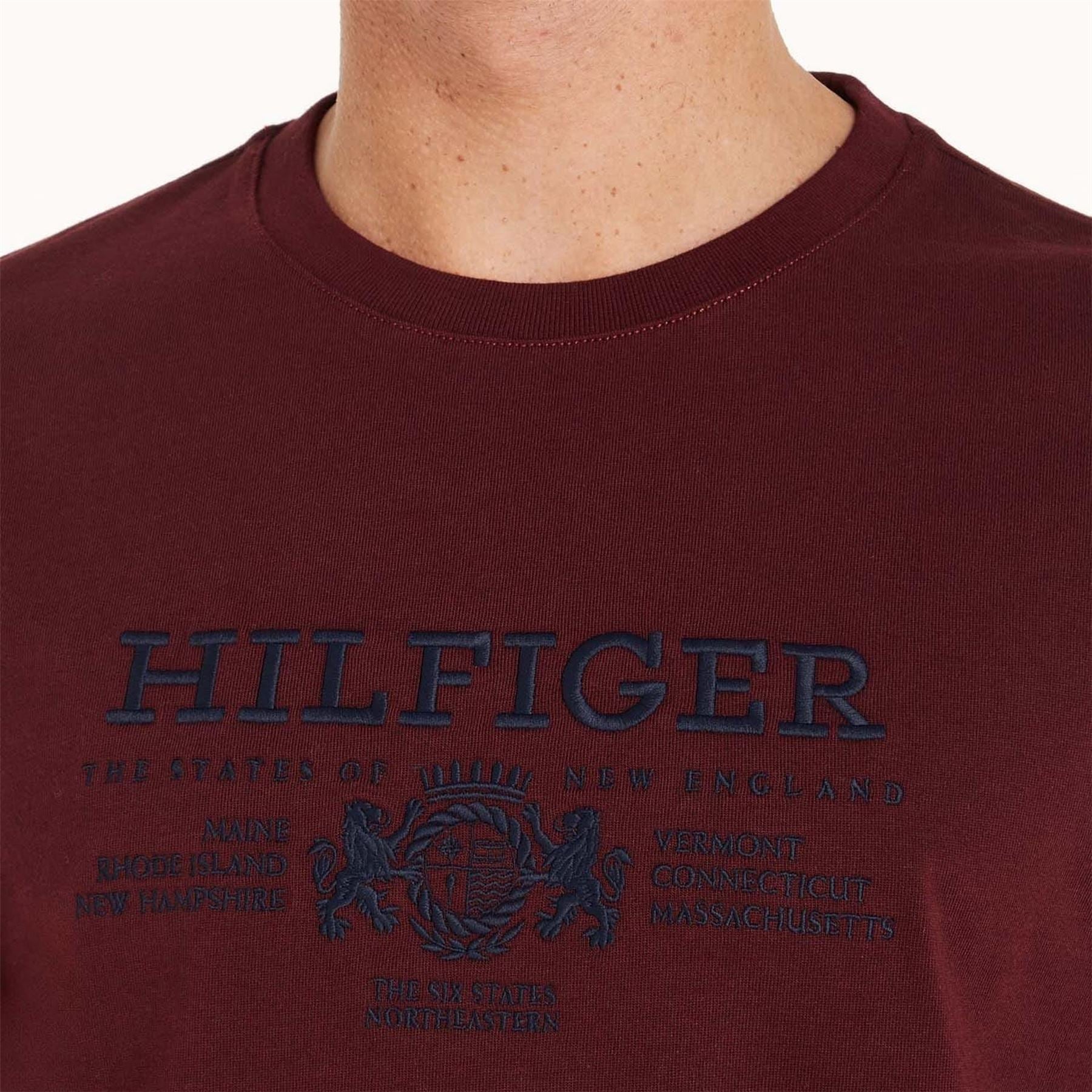 Tommy Hilfiger Logo Embroidery T-Shirt