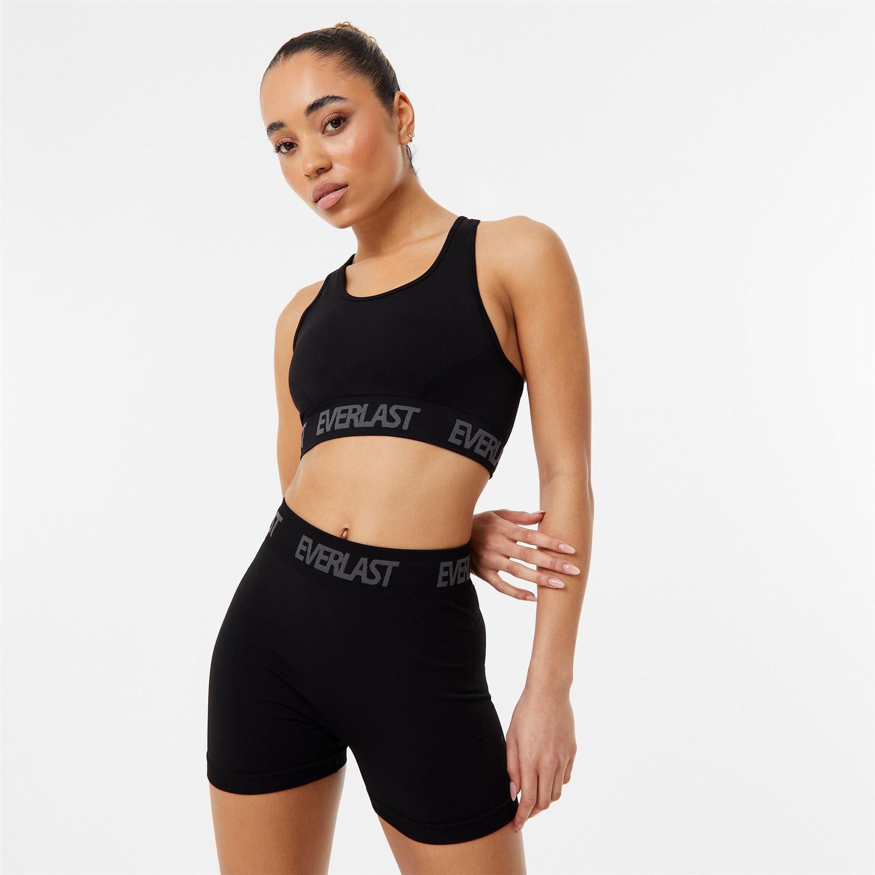 Everlast Seamless Logo Print 3 Inch Athletic Shorts