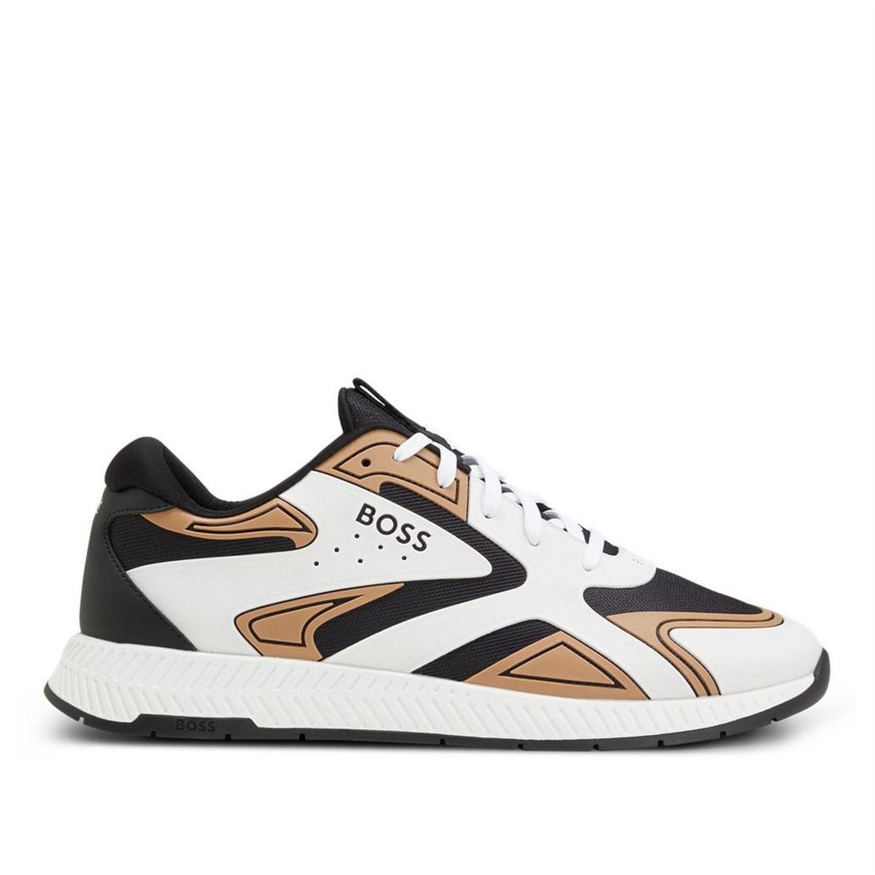 Boss Mens Titanium Runn Thm 10249931 01 Low Top Trainers