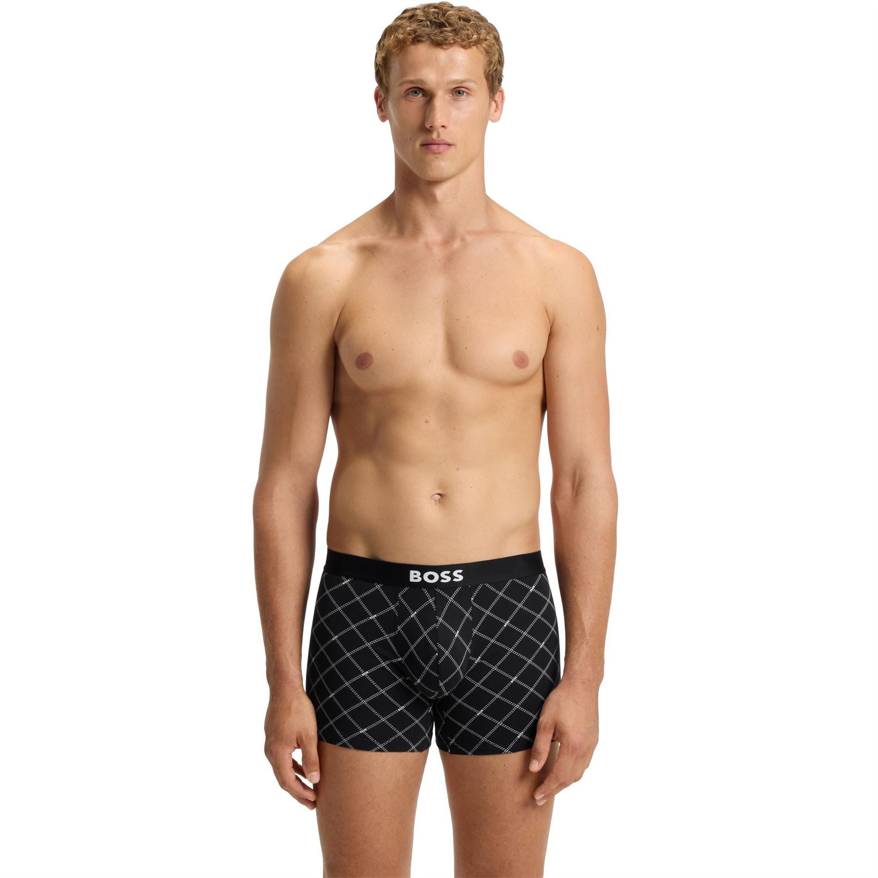 Boss Pack Of Logo Waistband Boxer Briefs