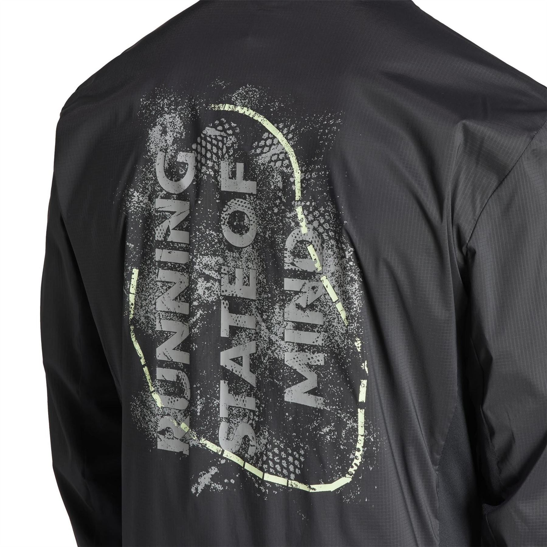 adidas Ultimate Allover Print Wind.RDY Reflective Slim Fit Performance Running Jacket