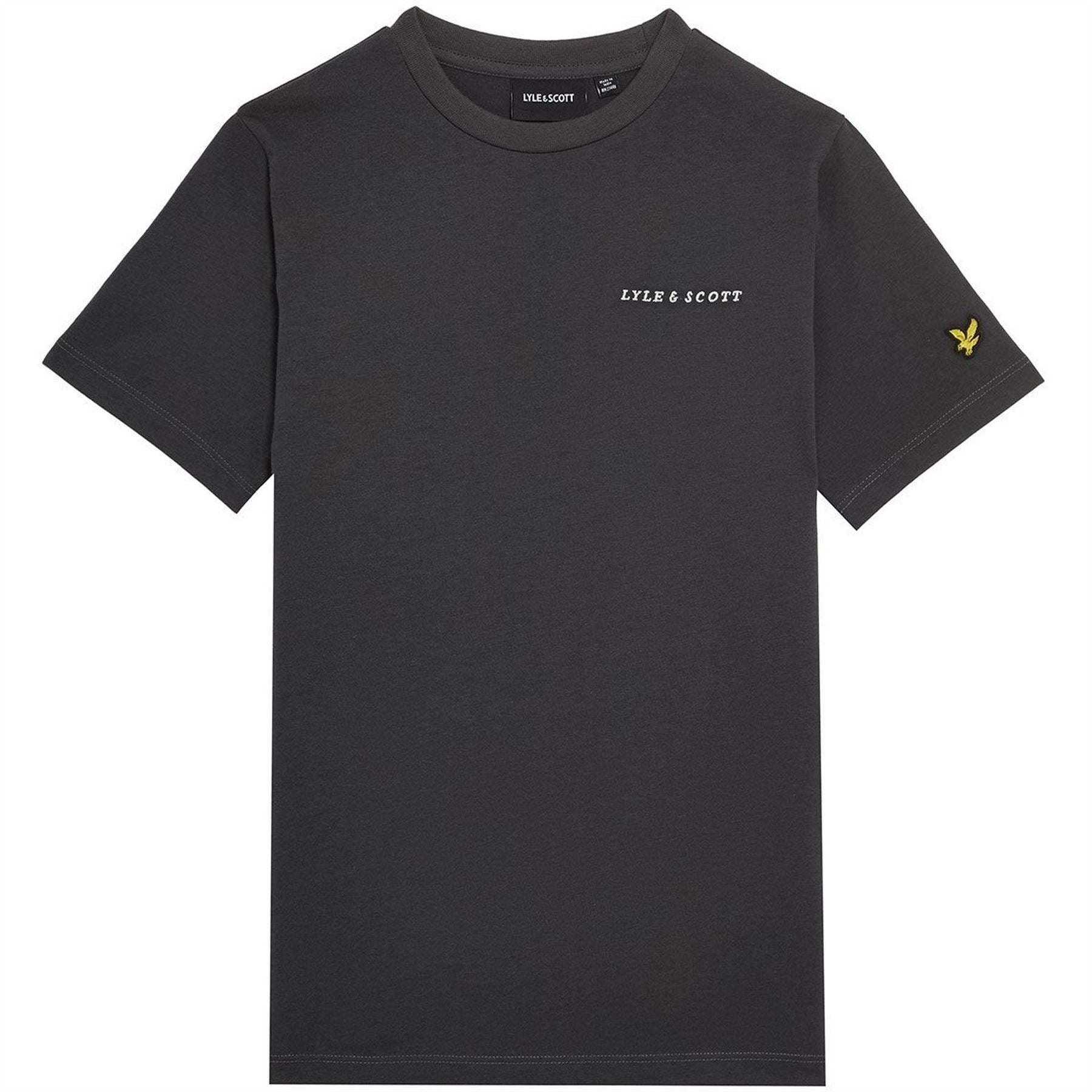 Lyle and Scott Script Regular Fit Crew Neck T-Shirt