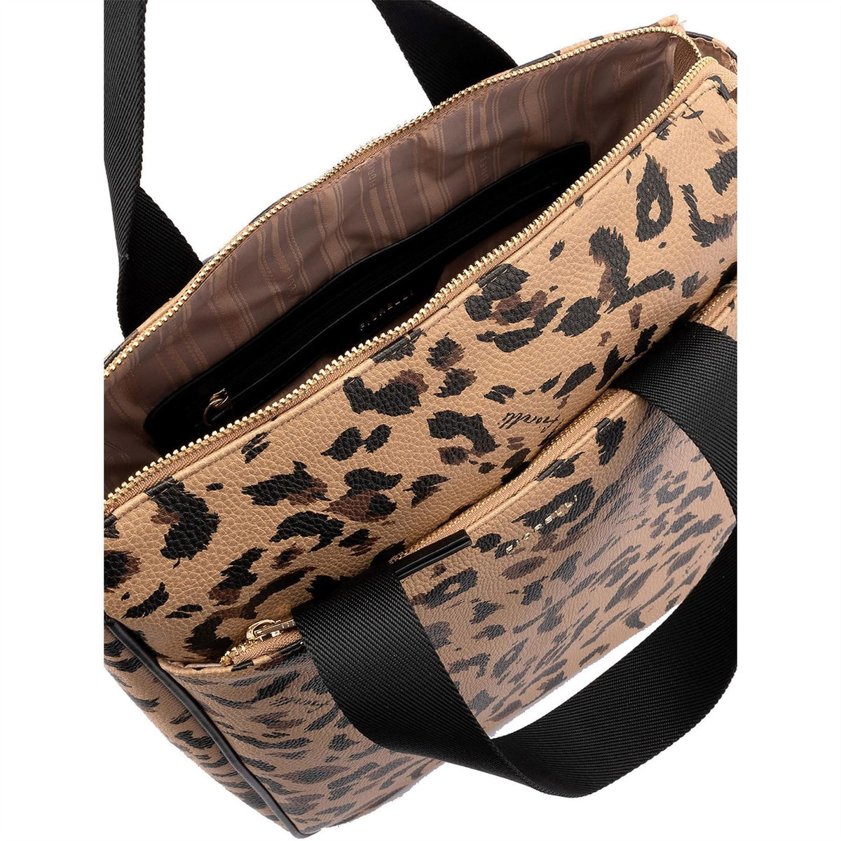 Fiorelli Effie Leopard Patterned Rectangle Shape Backpack