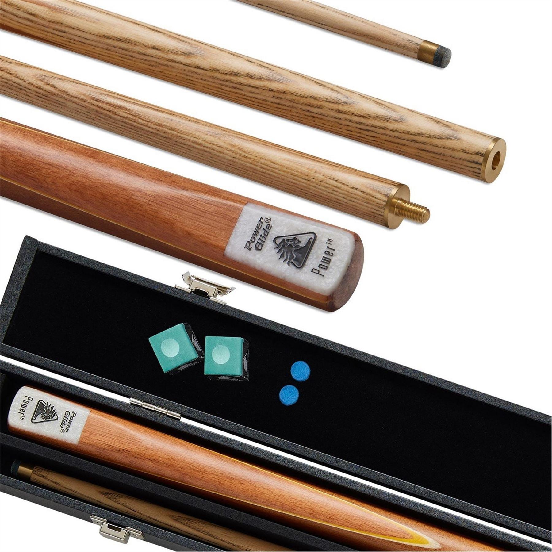 Powerglide Snooker Cue And Case Set