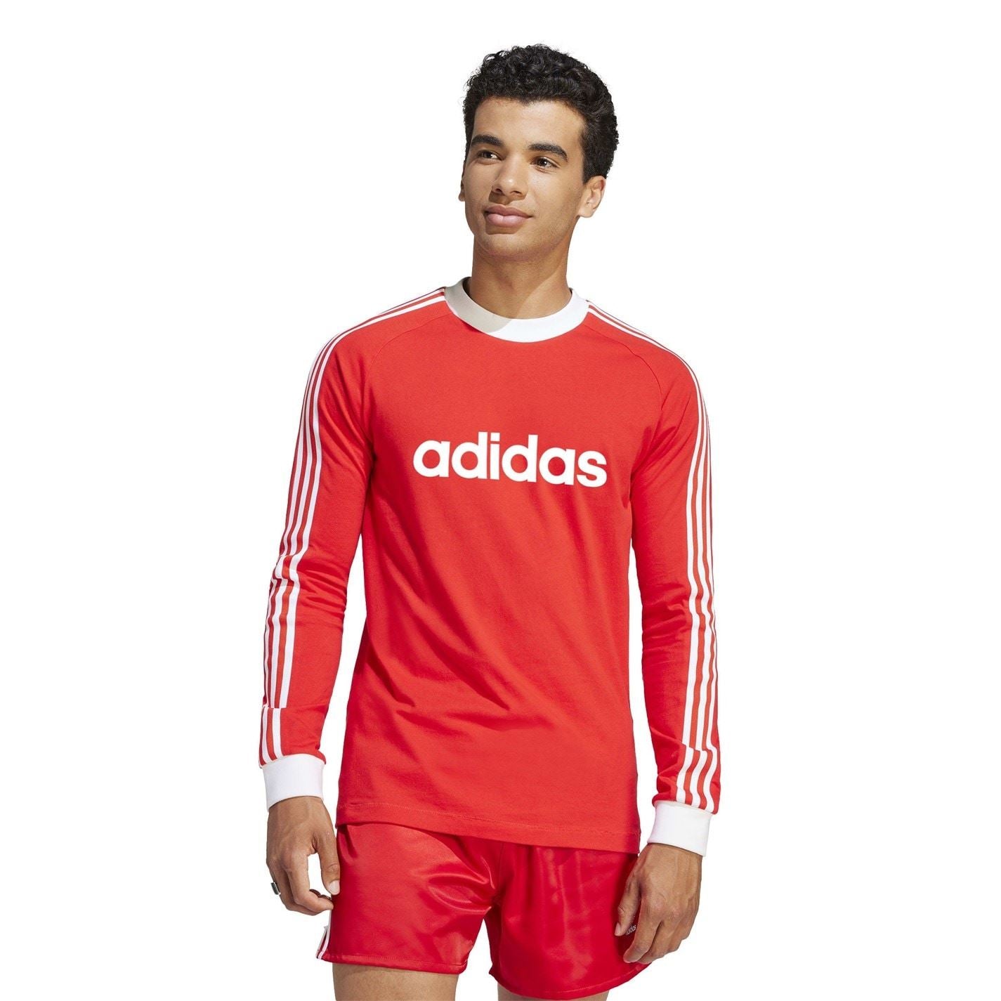 adidas Bayern Originals 70s Long Sleeve Shirt Adults