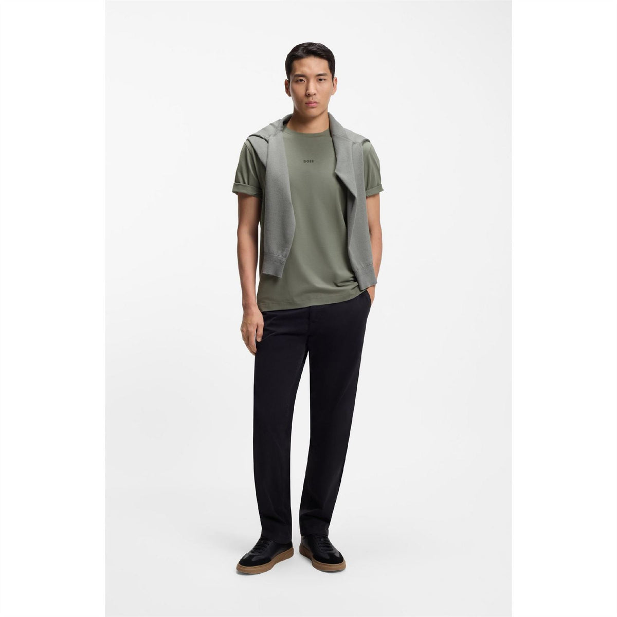 Boss BOSS ORANGE Oversized Tchup T Shirt with Logo Detail
