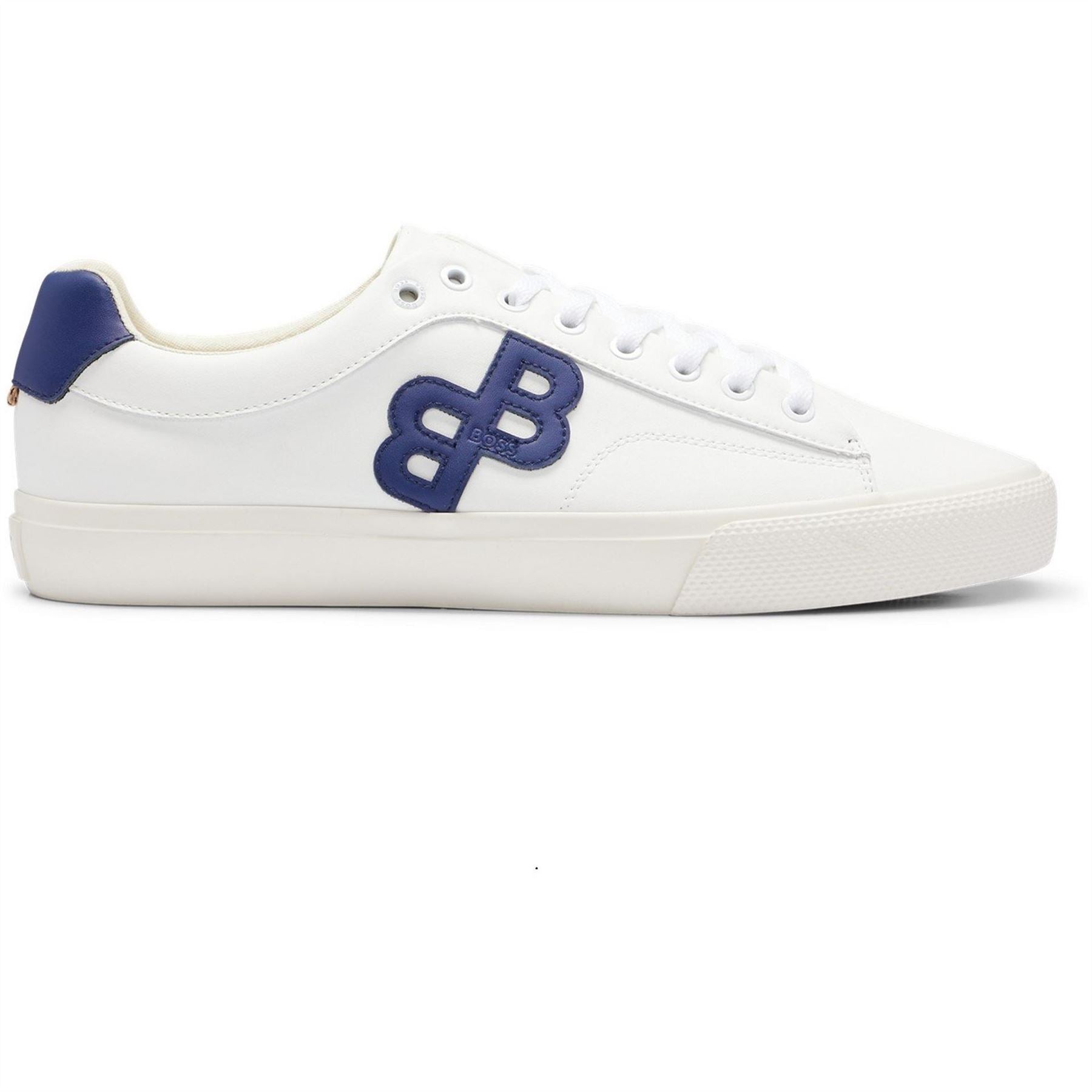 Boss Aiden Low Top Lace-Up Court Sneakers