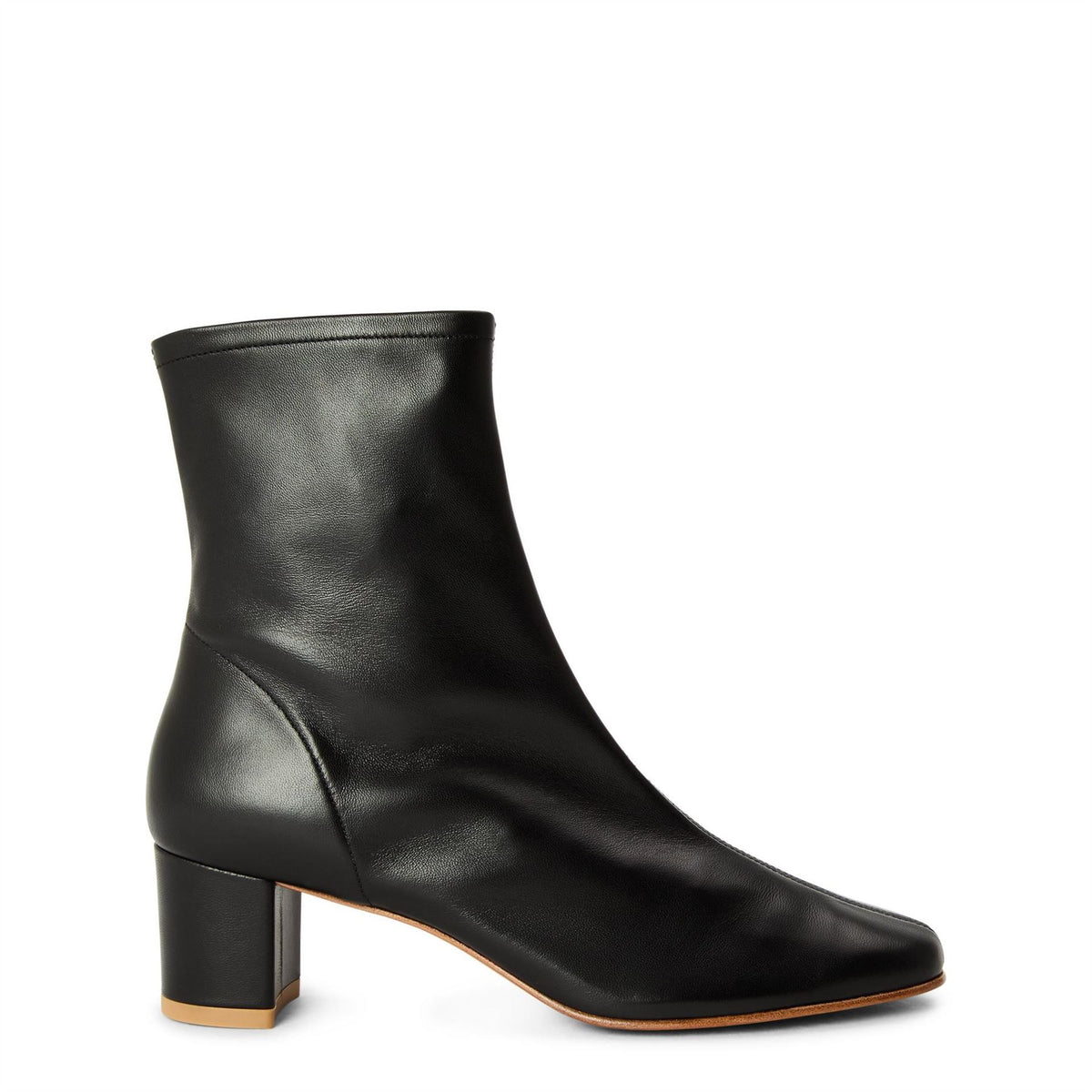 By Far Leather Heeled Boots