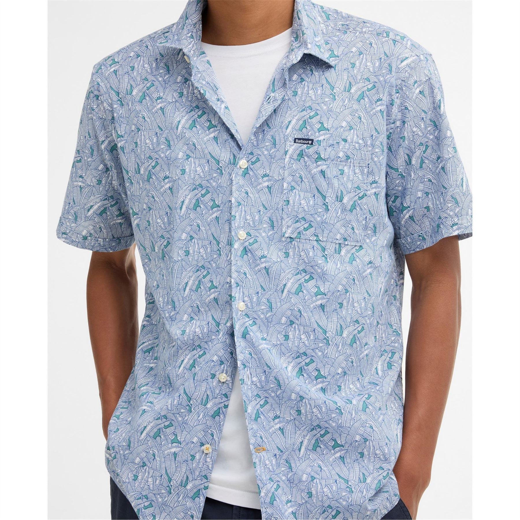 Barbour Patterned Short Sleeve Shirt