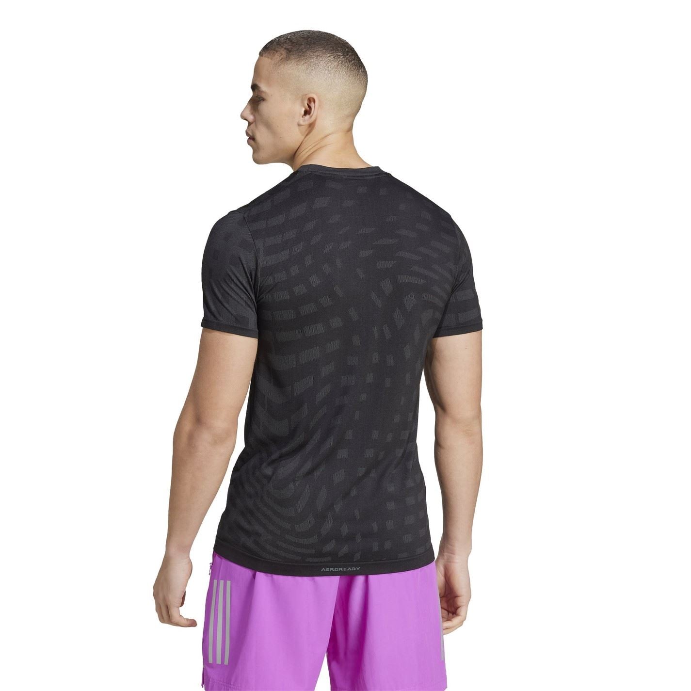 adidas Seamless Slim Fit Crew Neck T-Shirt