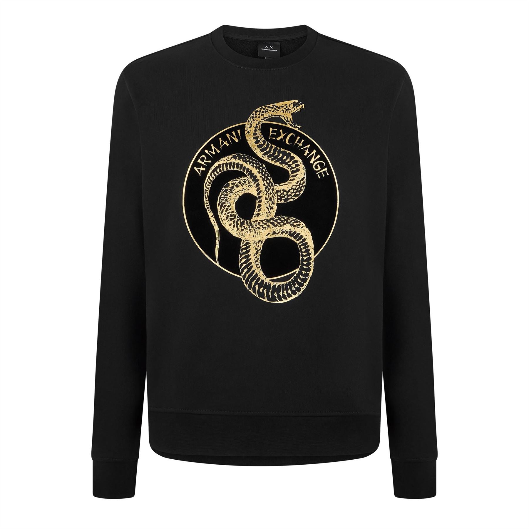 Armani Exchange Exchange Crew Neck Regular Fit Sweatshirt