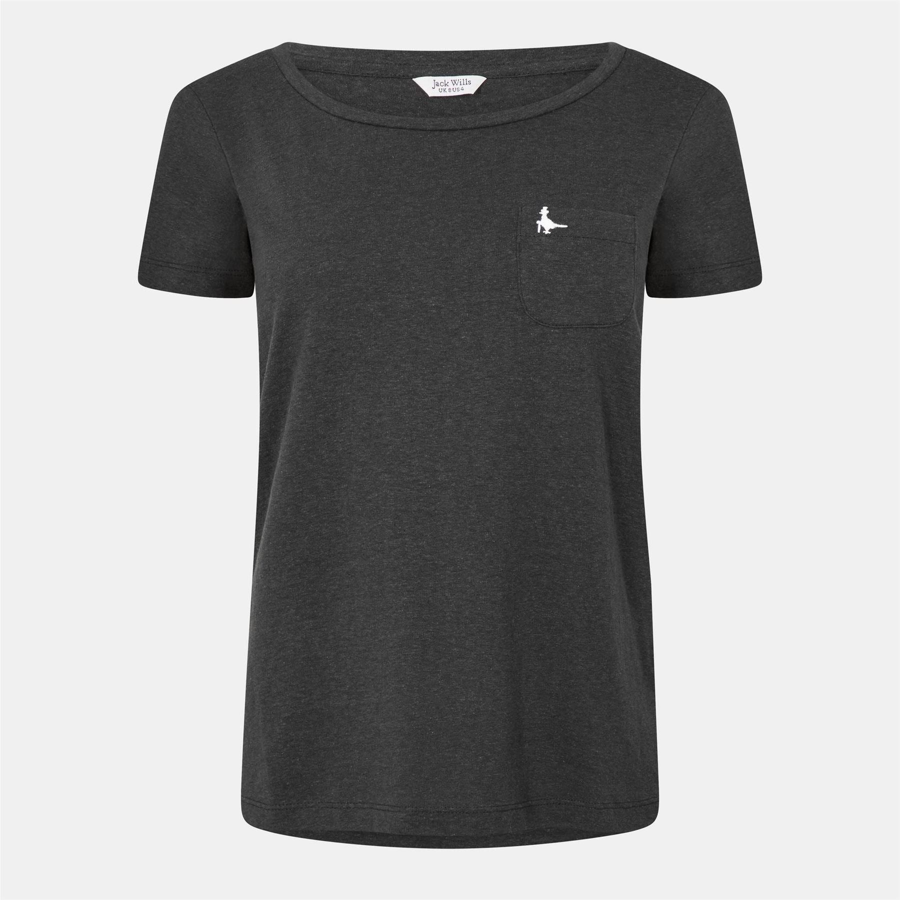 Jack Wills Fullford Pocket T-Shirt Ladies