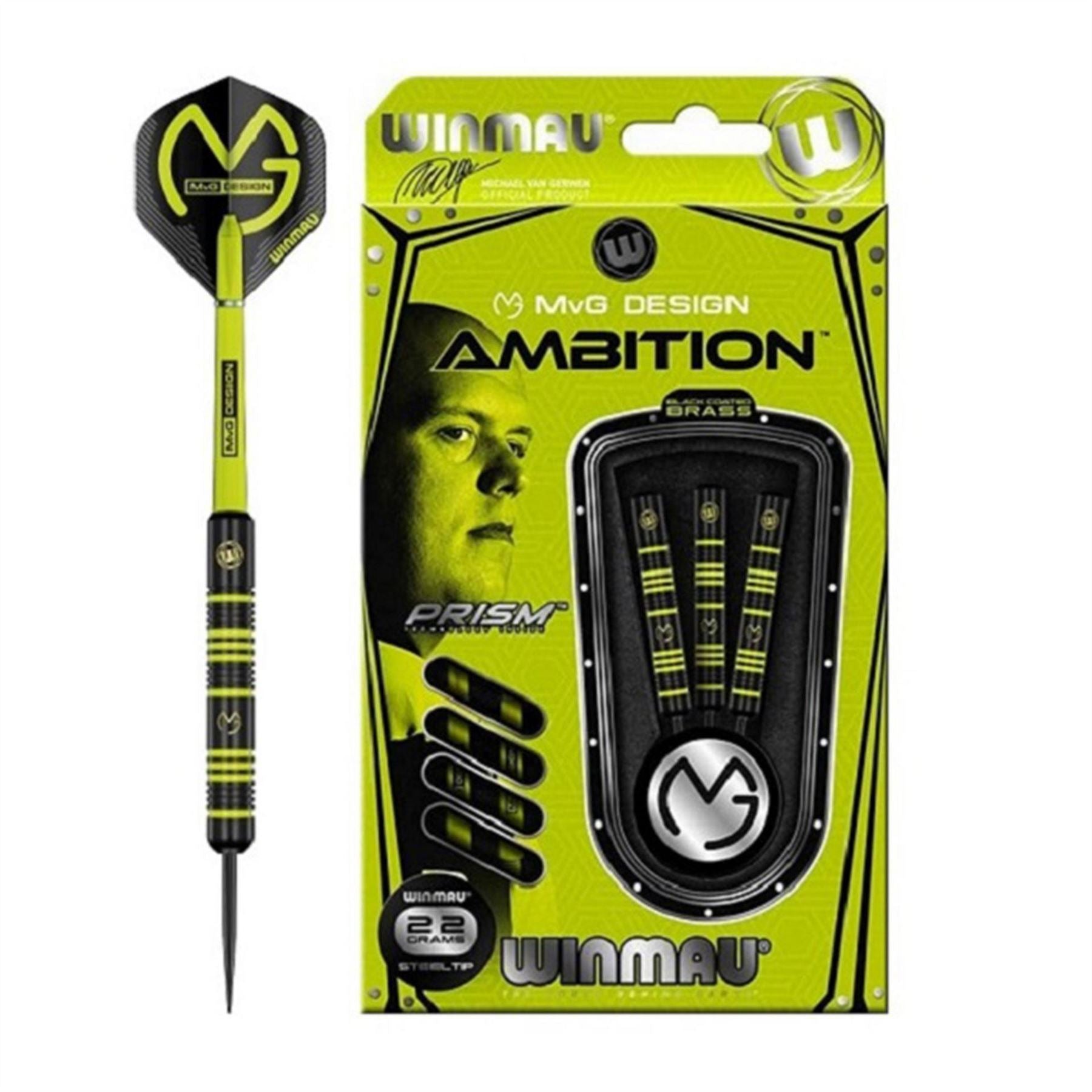 Winmau Mvg Ambition Brass Darts