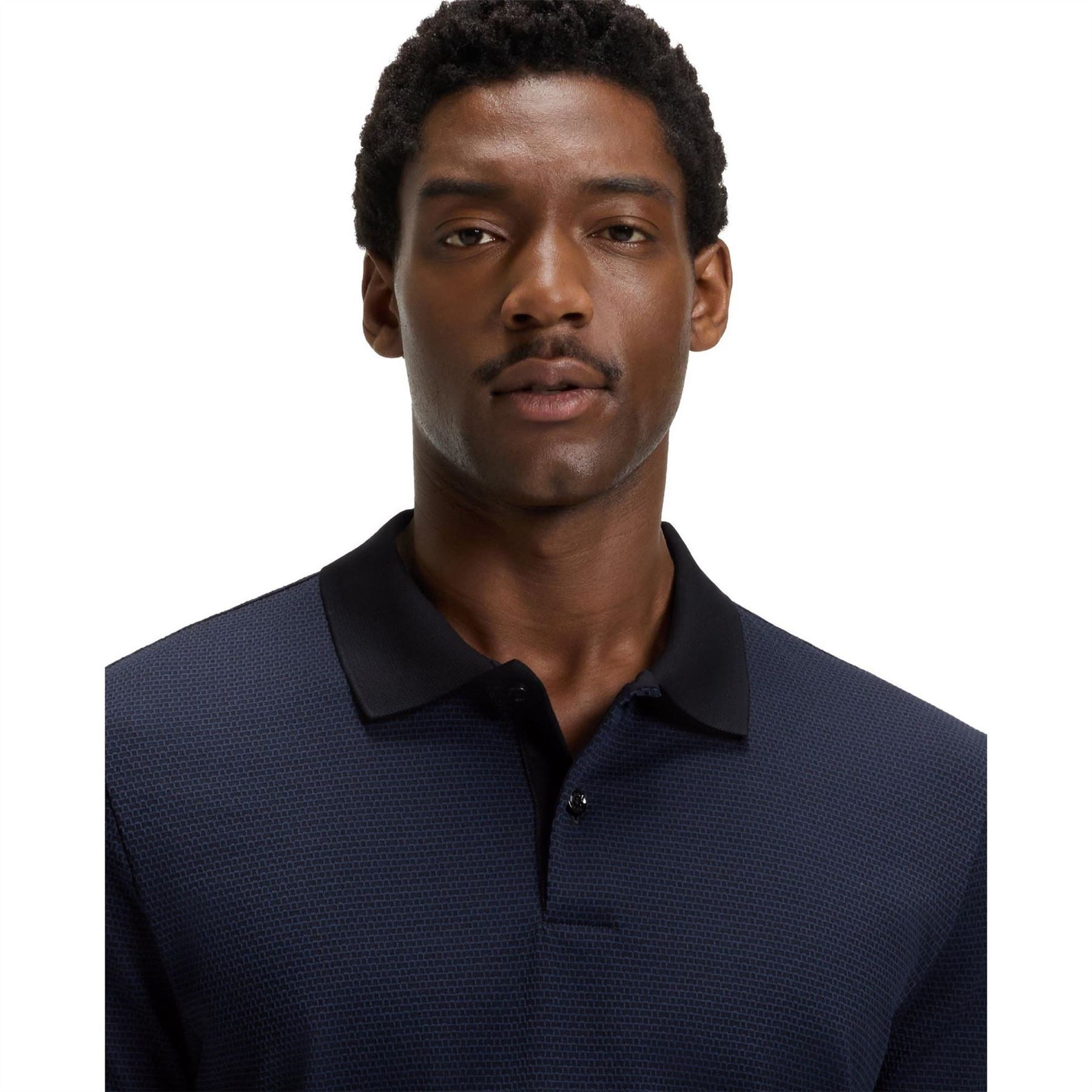 Boss BOSS Short Sleeve Polo Shirt with Ribbed Collar (C Parlay)