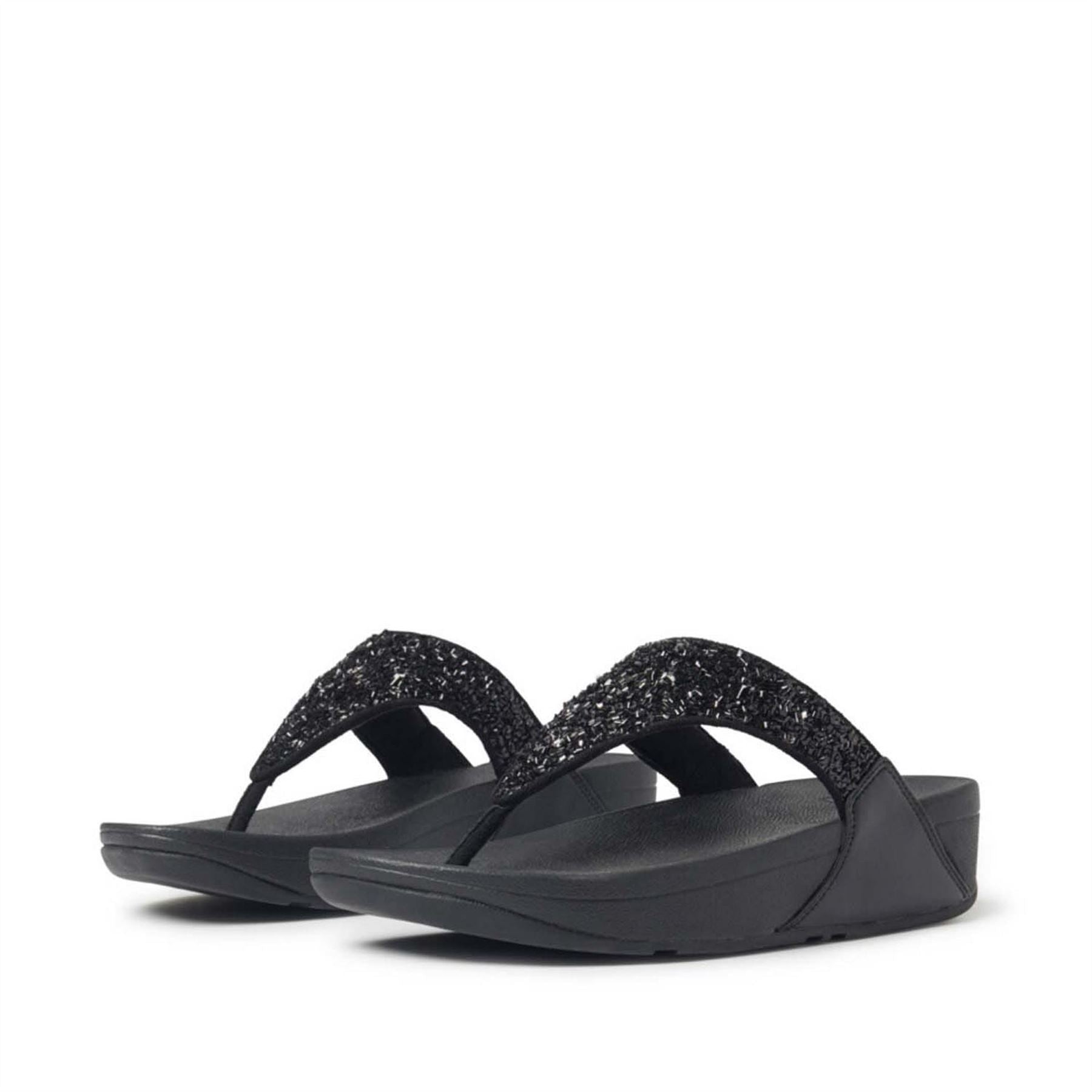 Fitflop Lulu Summerfoil Toe Thong Sandals