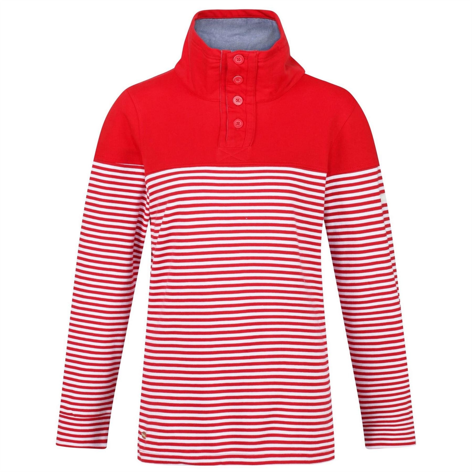 Regatta Camiola Striped Quarter Zip Fleece