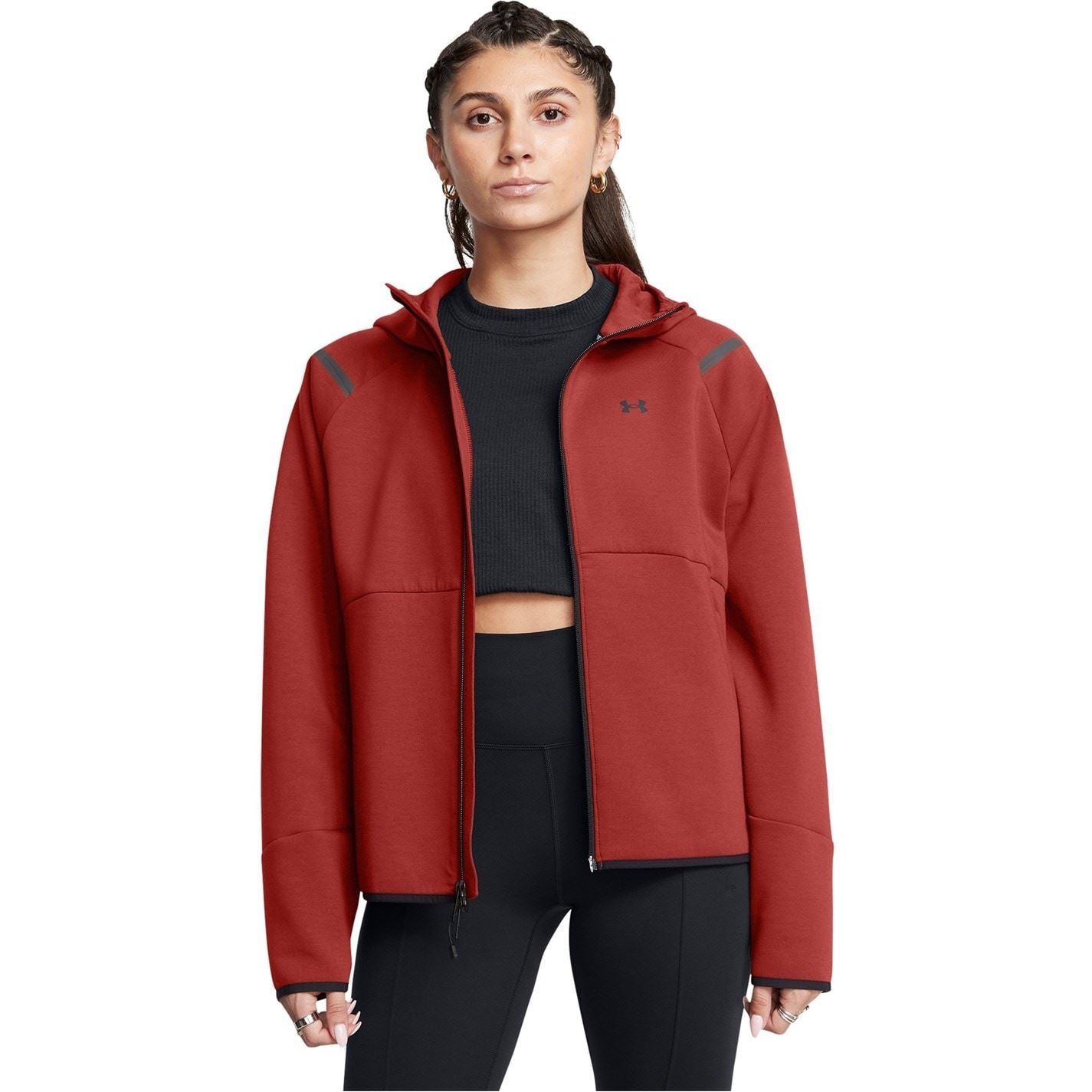 Under Armour Relaxed Fit Hooded Neck Raglan Sleeve Sweatshirt