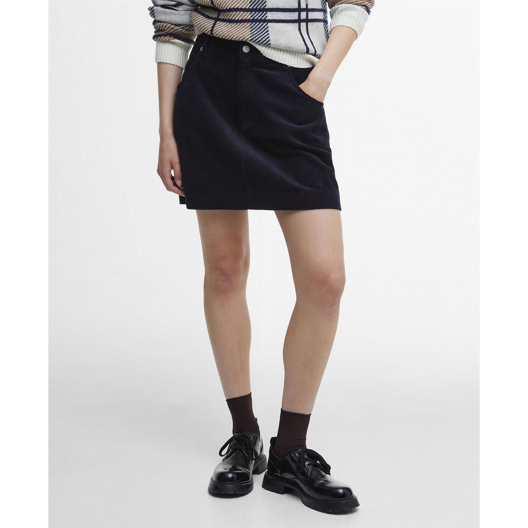 Barbour Cord Mini Skirt