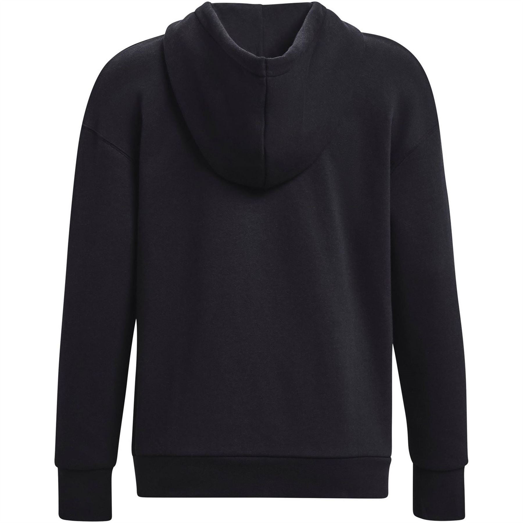 Under Armour Essential Solid Patterned Hooded Ribbed Cuff Sweat Jacket
