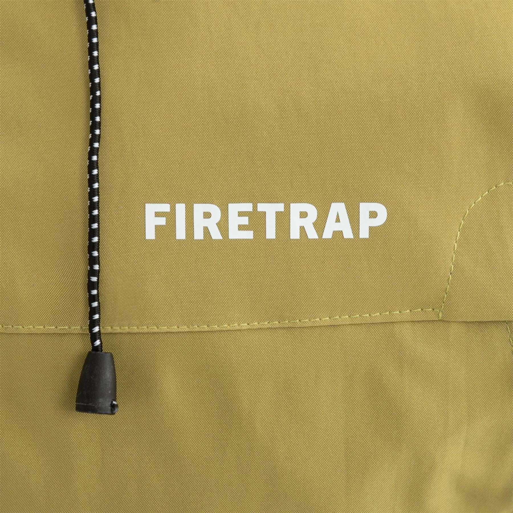 Firetrap Windproof Hooded Long Sleeve Windbreaker