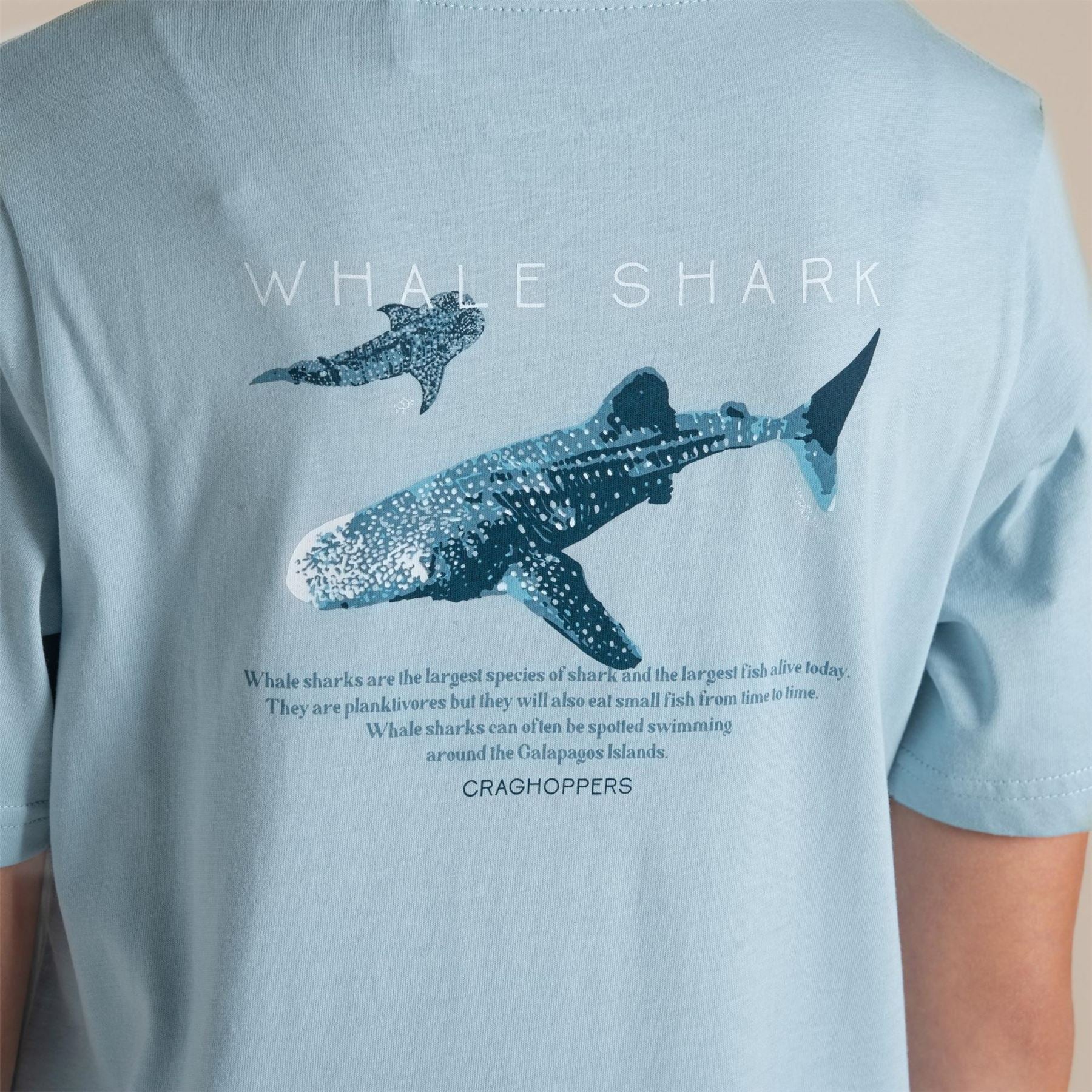 Craghoppers Whale Shark Crew Neck Short Sleeve T-Shirt