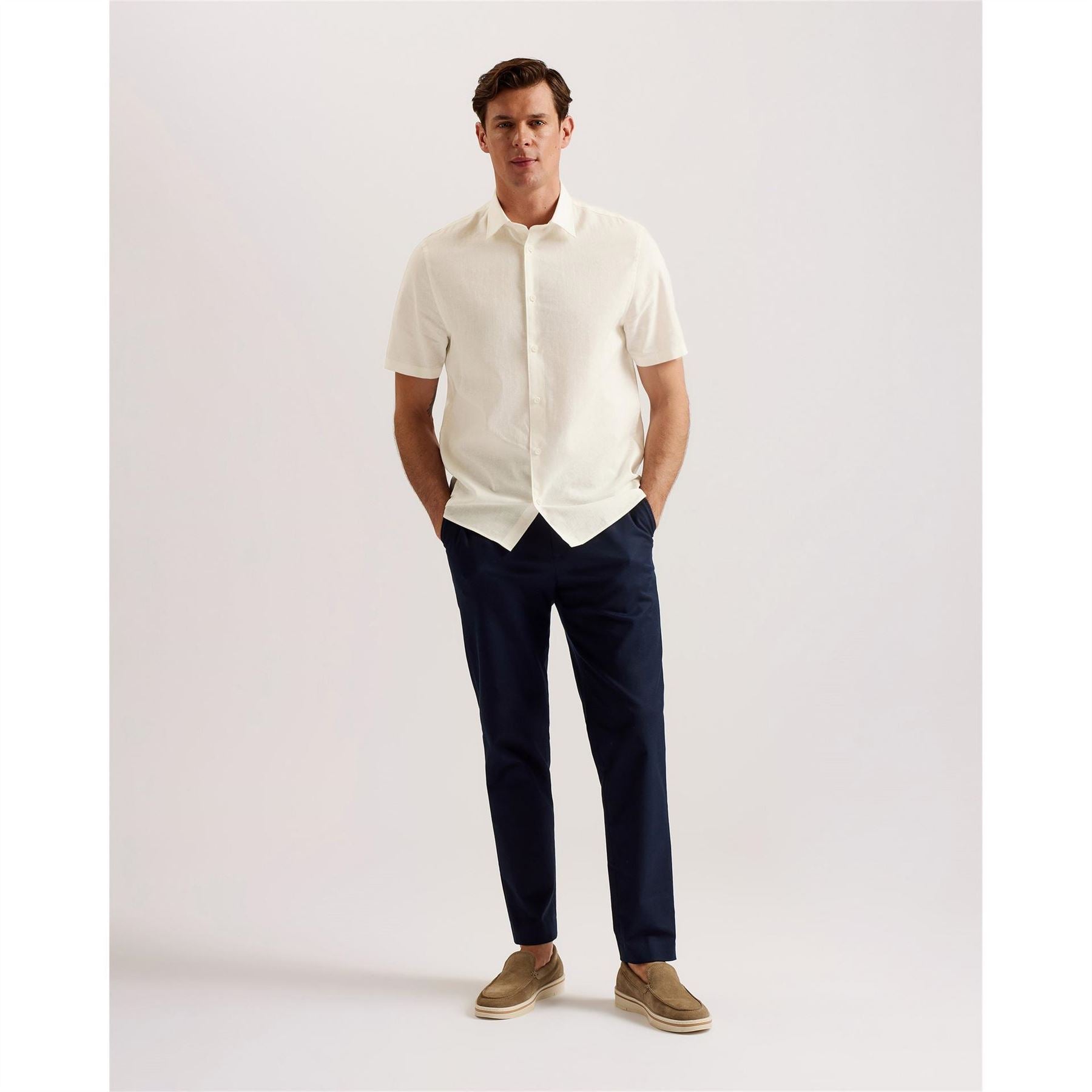 Ted Baker Naires Regular Fit Short Sleeve Shirt