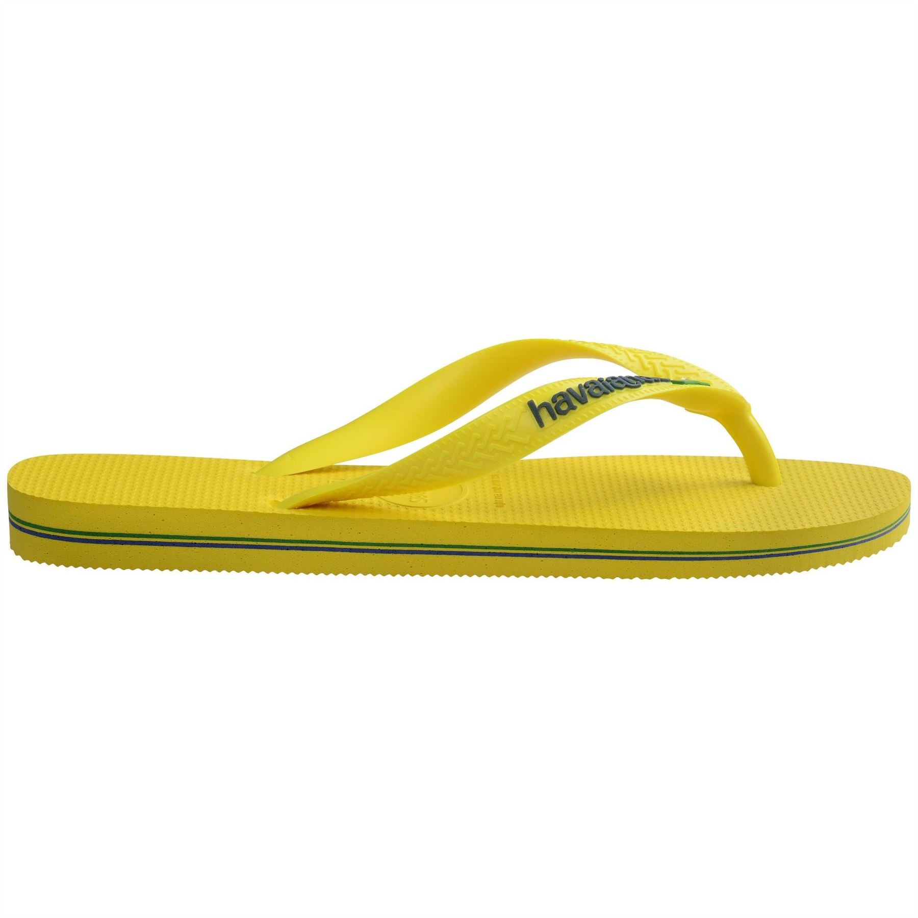Havaianas Solid Patterned Brasil Thong Toe Flip Flops