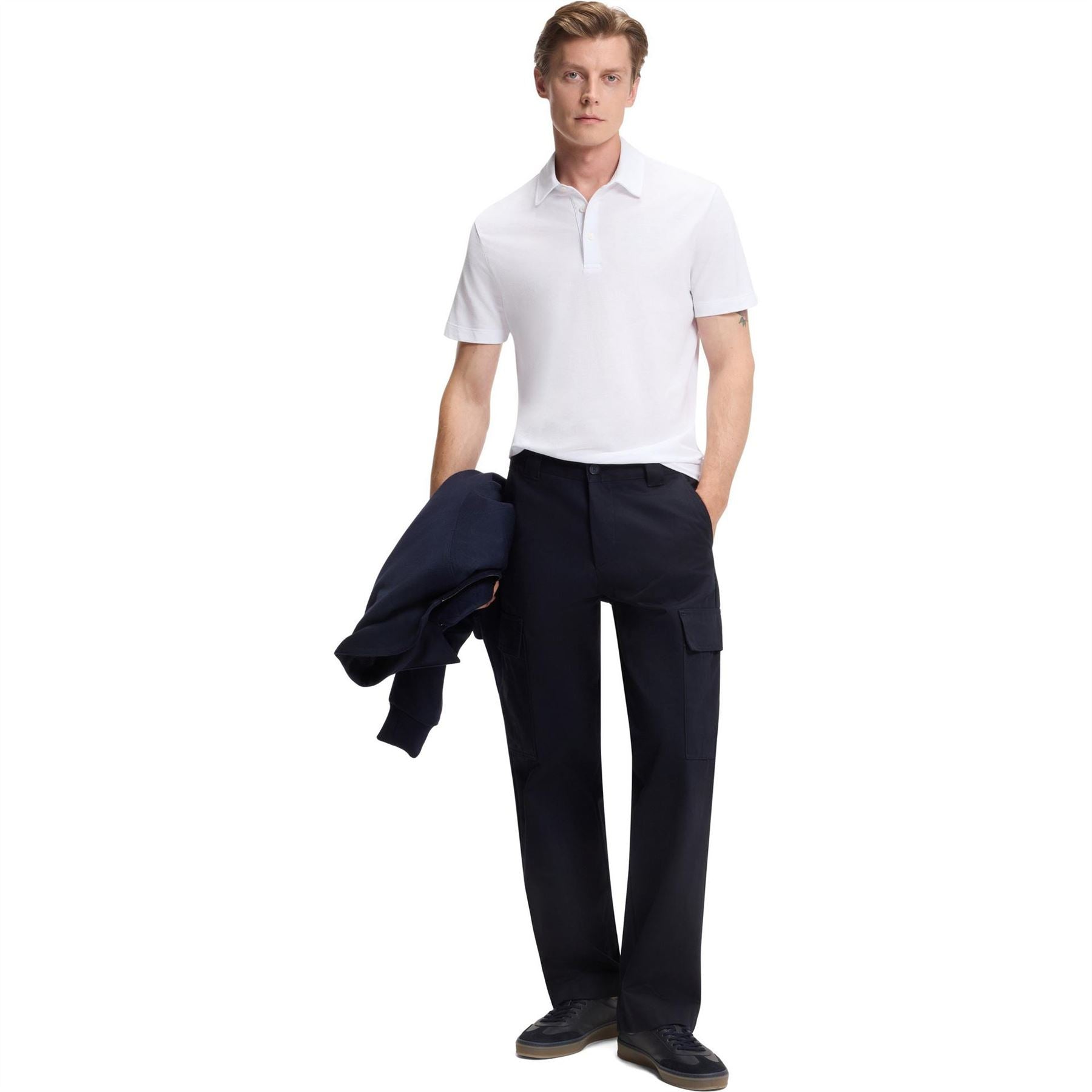 Boss Collared Neck Short Sleeve Regular Fit Shirt