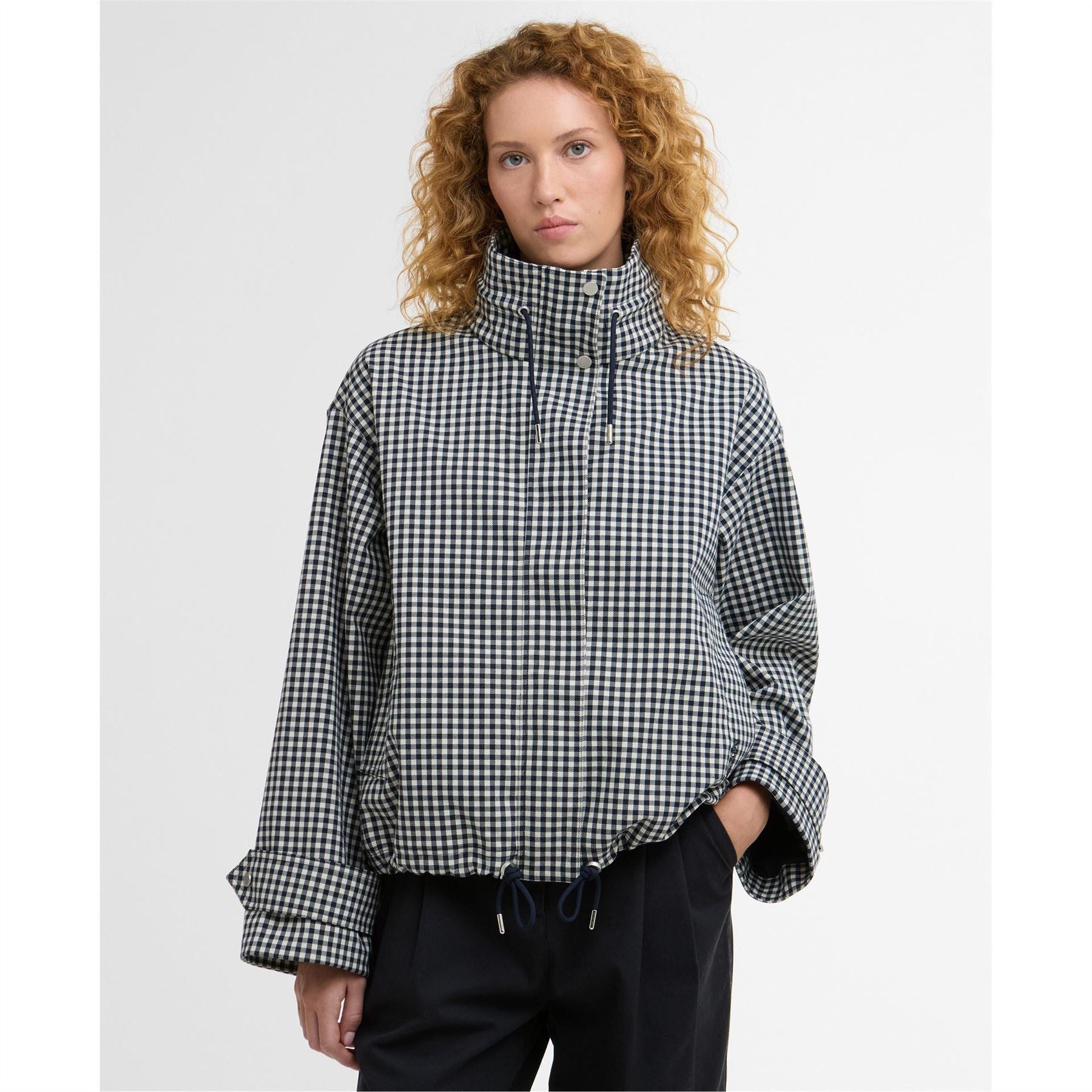 Barbour Bronwyn Gingham Showerproof Jacket