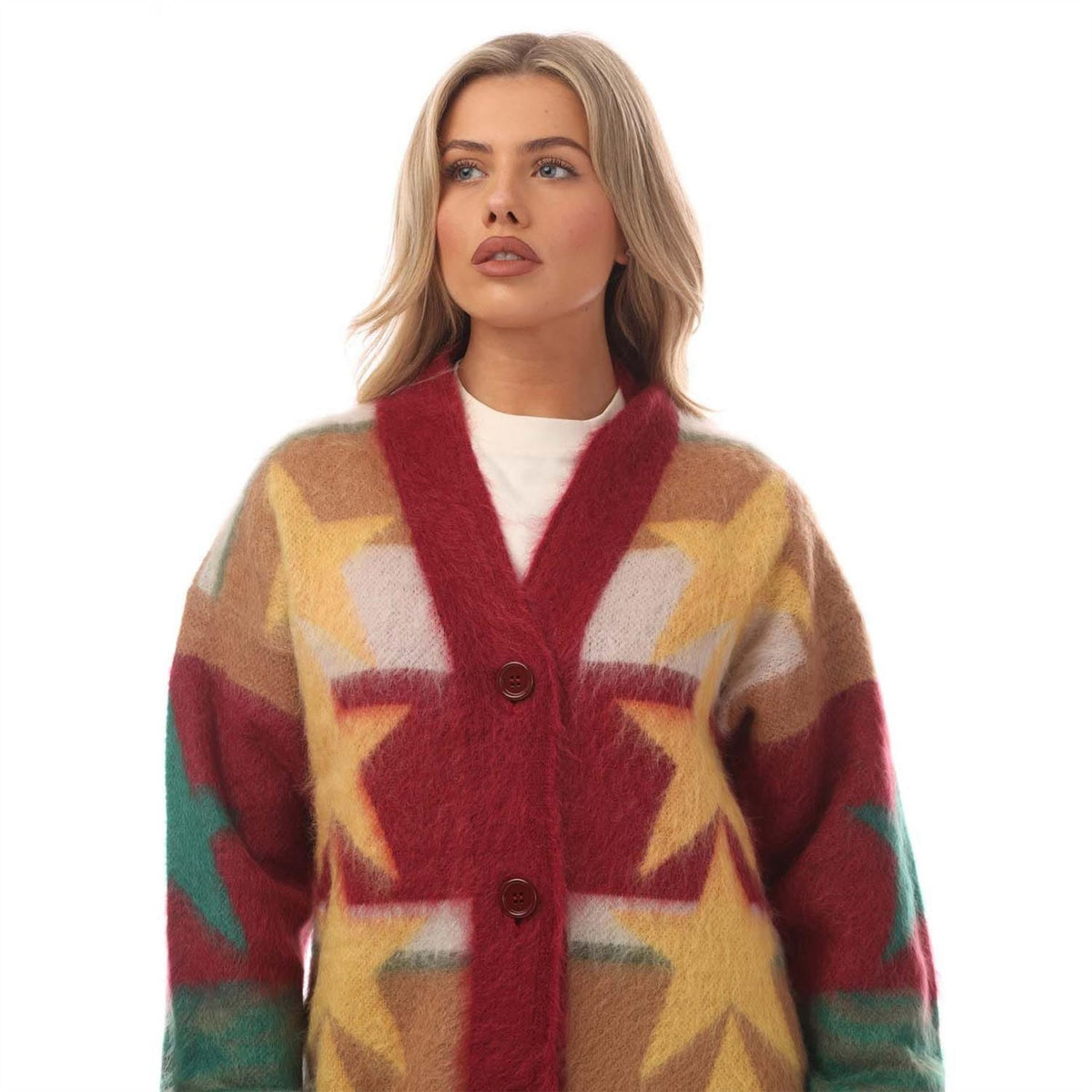 Palm Angels Knitted Long Cardigan
