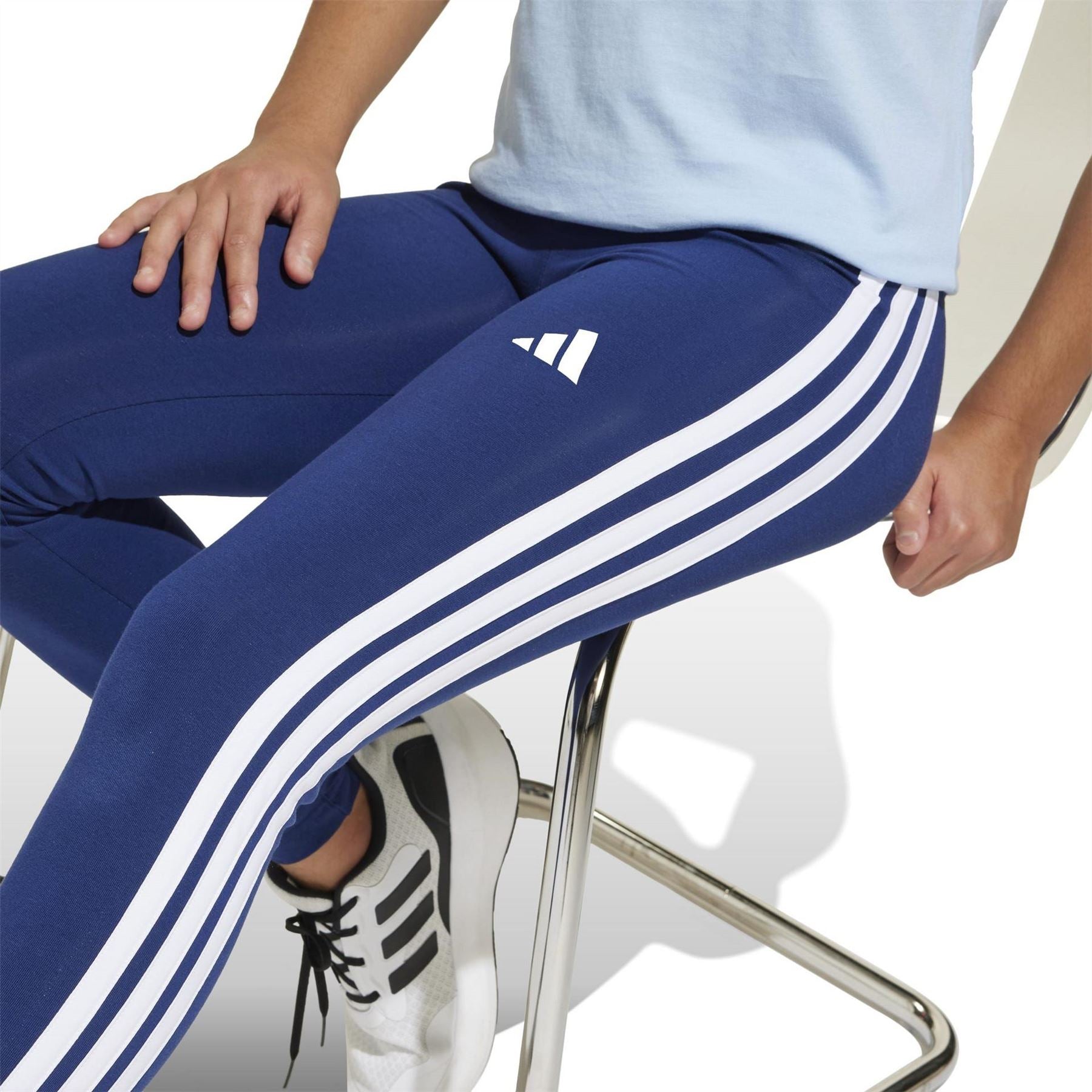adidas Girls Essentials 3 Stripes Leggings