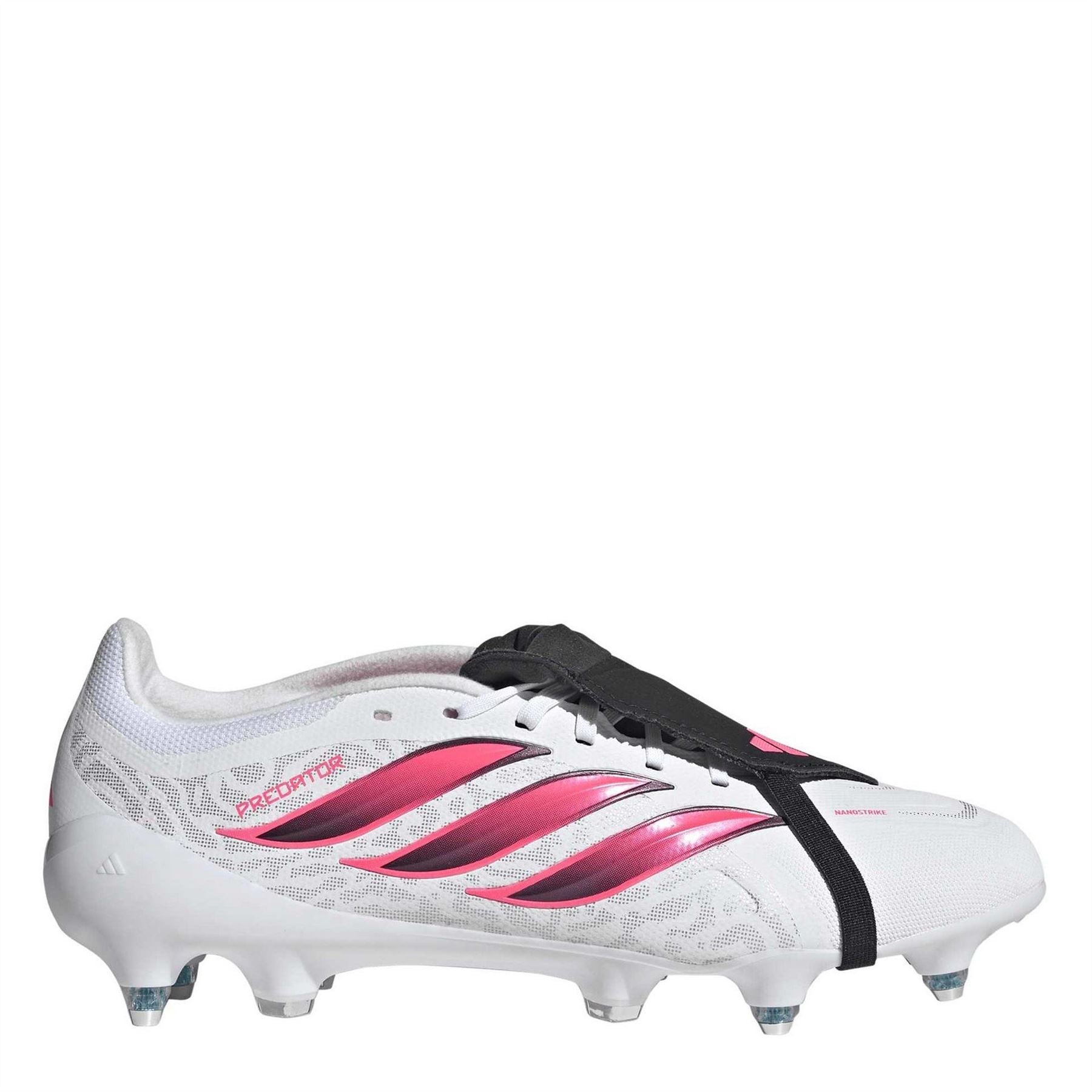 adidas Mens Predator Fold Over Tongue Academy Soft Ground Football Boots