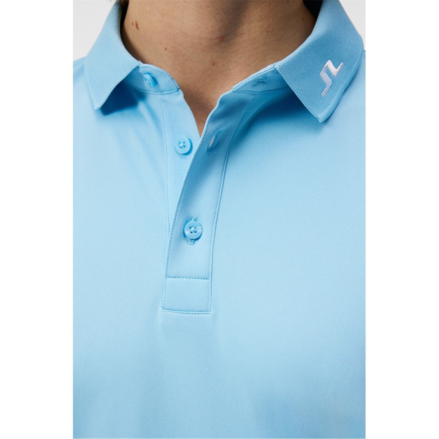 J Lindeberg Golf Junior Tour Tech Short Sleeve Performance Polo Shirt