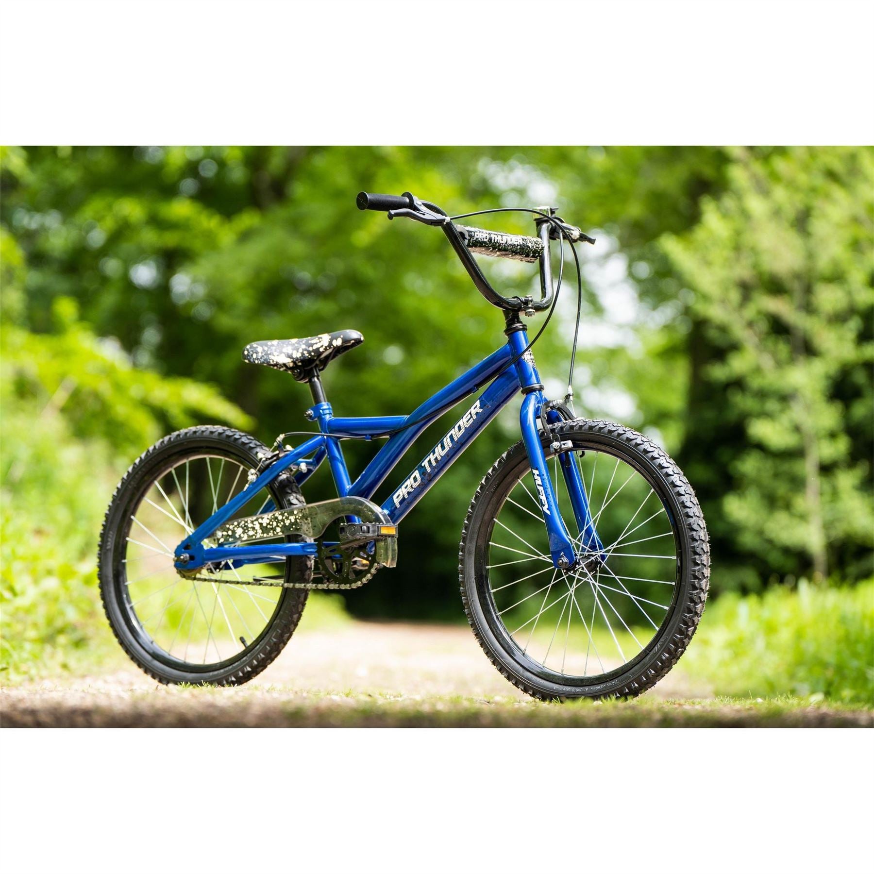 Huffy Thunder 20 Inch Blue Bmx Bike Kids 6 9yrs