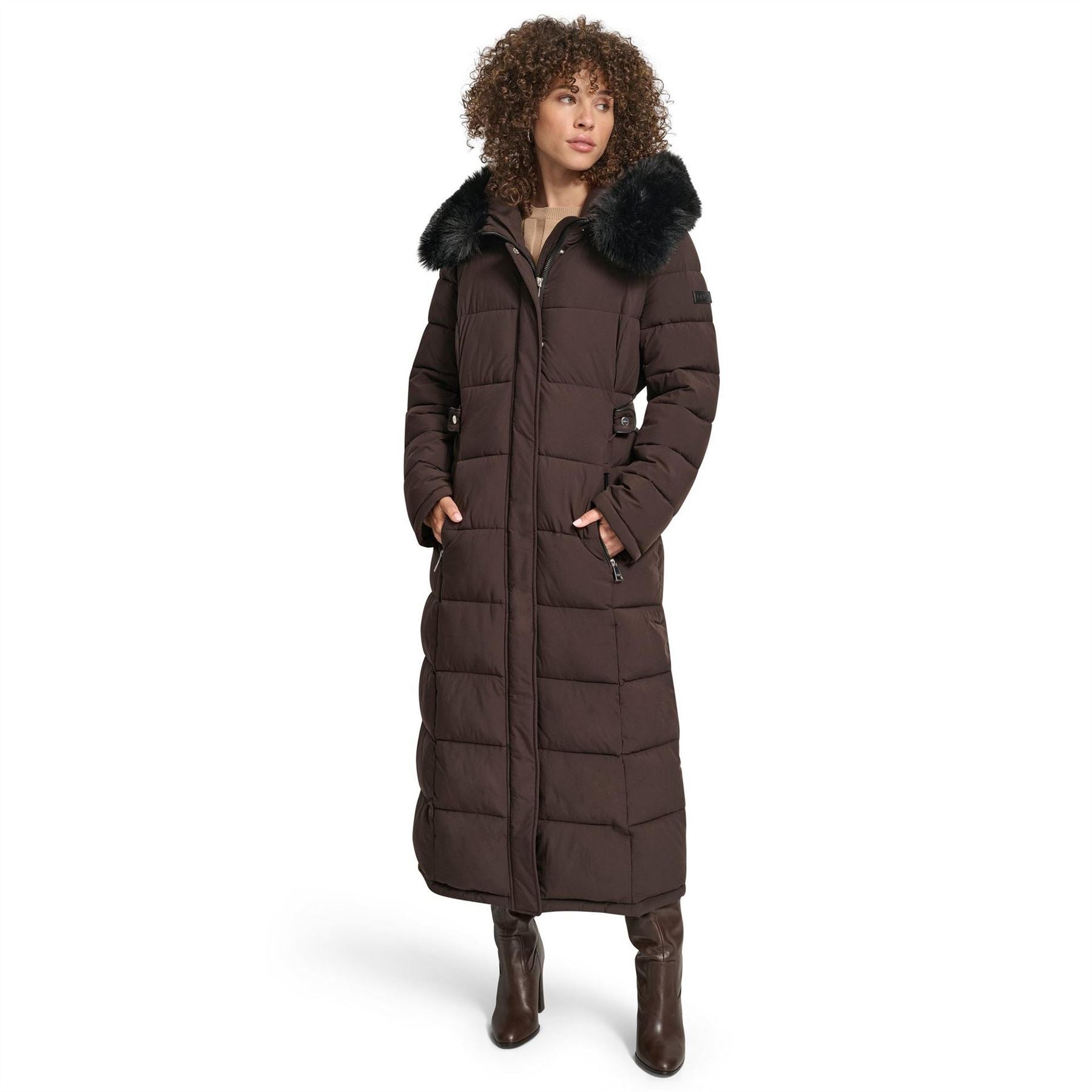 DKNY Longline Puffer Jacket