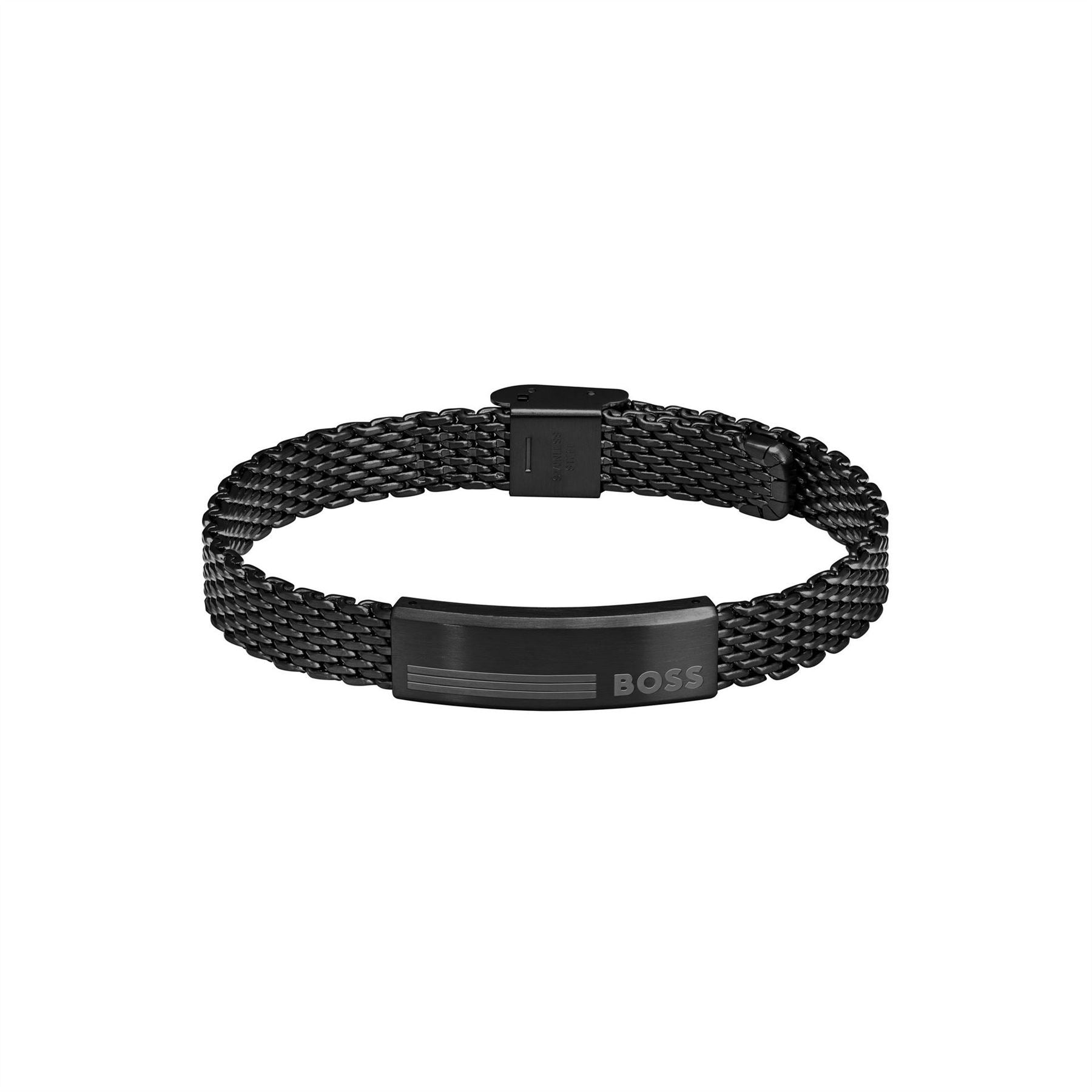 Boss Alen Mesh Magnetic Closure Chain Bracelet