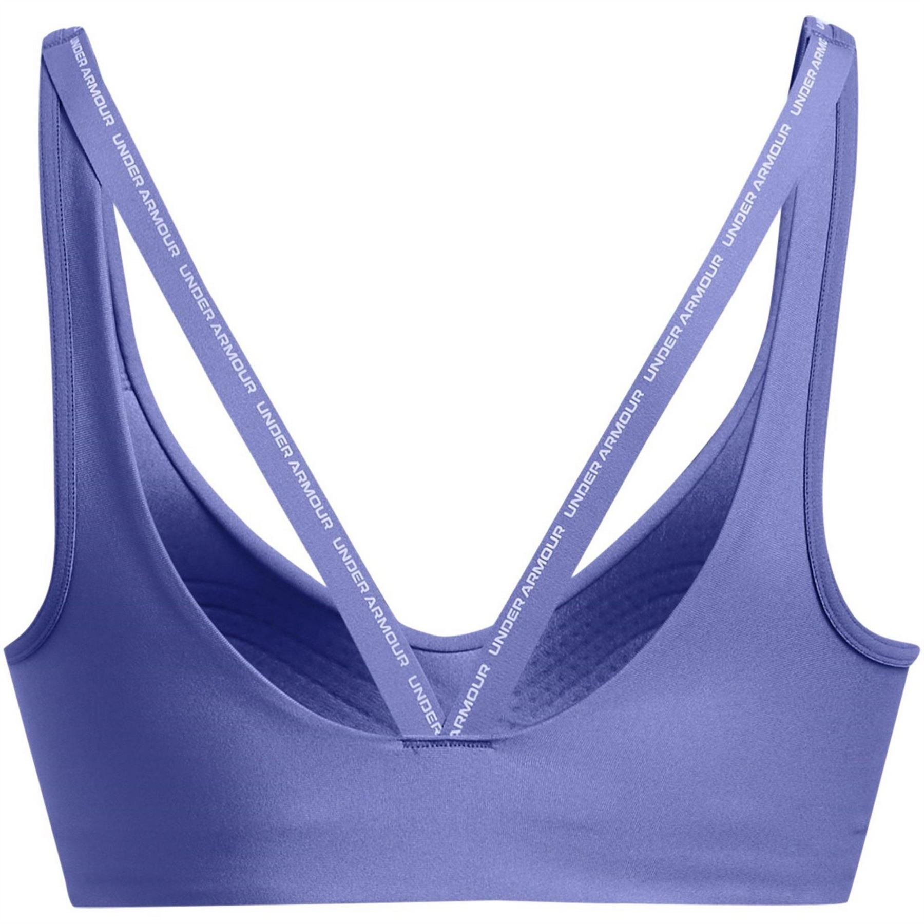 Under Armour Infin V-Neck Cropped Compression Bra