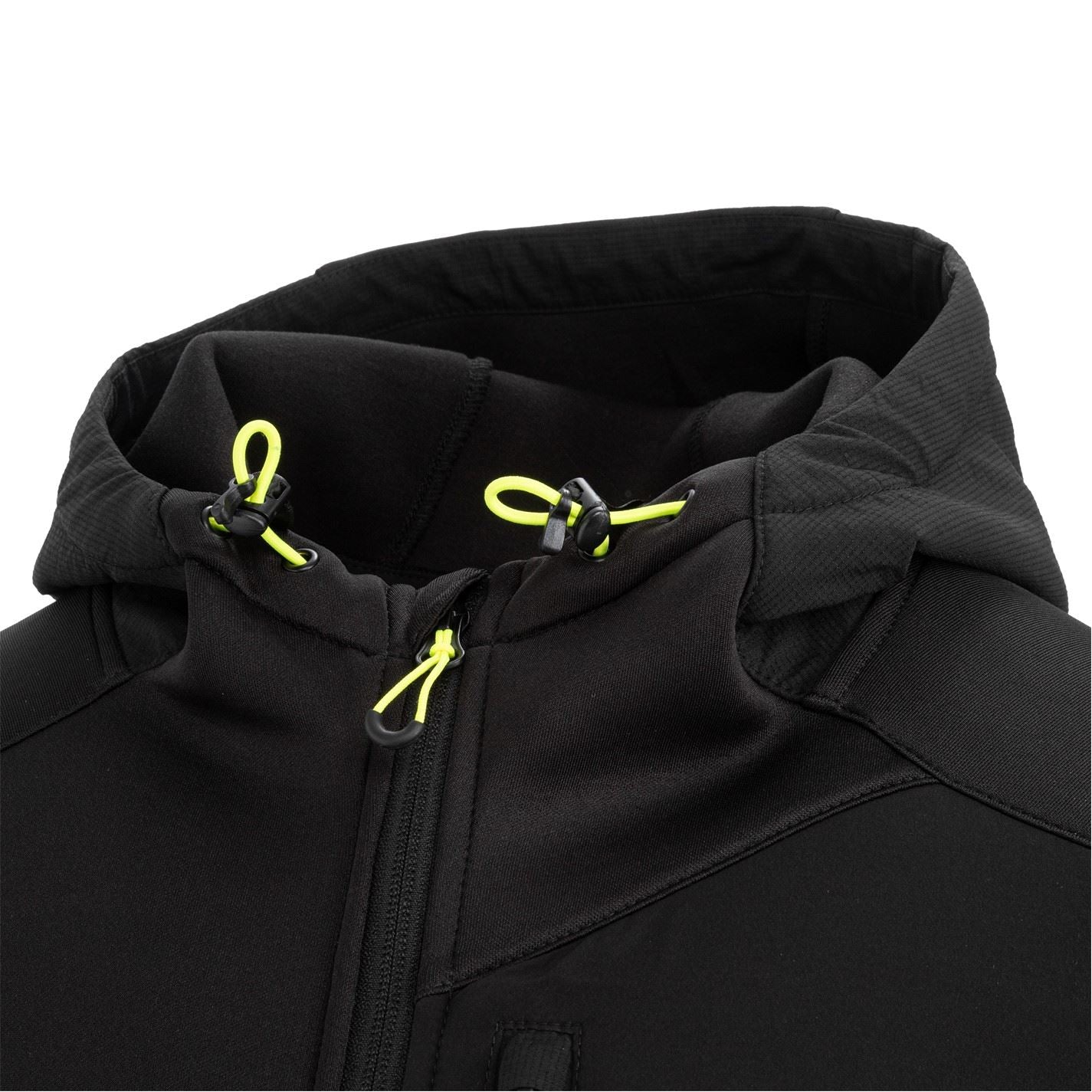 Dunlop  Hybrid Fleece Work Hi Vis Long Sleeve Softshell Jacket