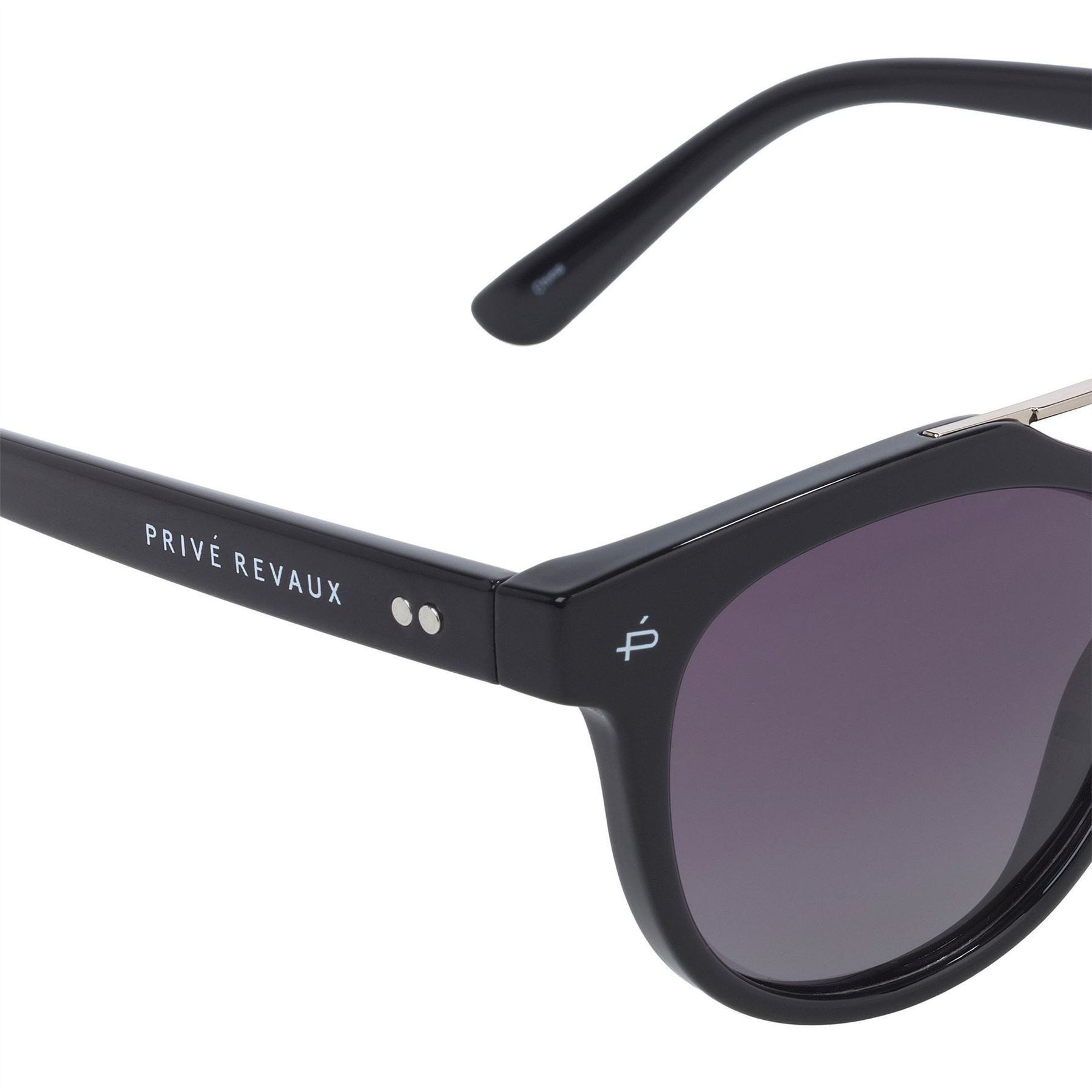 Prive Revaux R The Churchill Aviator Double Bridge Sunglasses