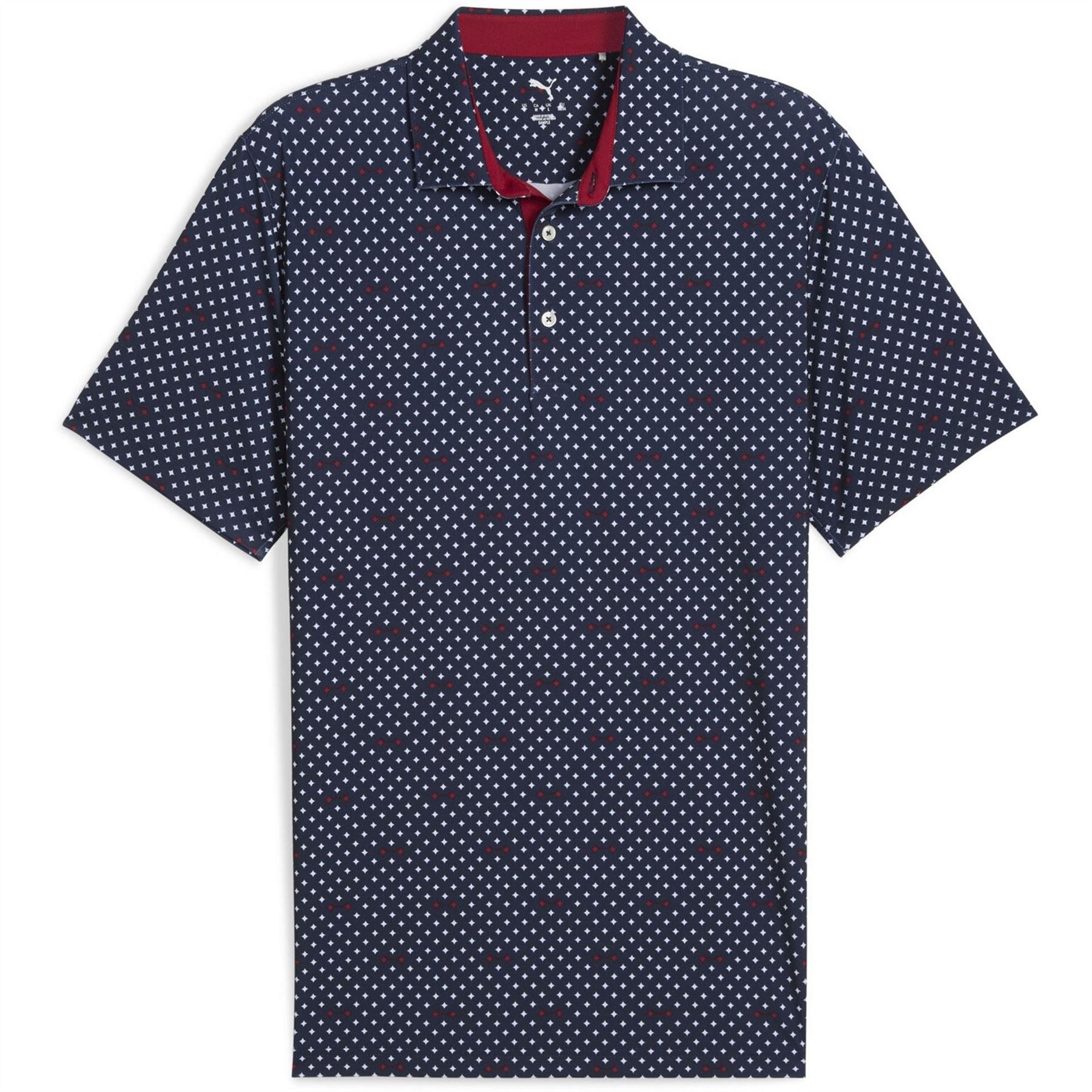Puma Burgh Polo Short Sleeve Performance Polo Shirt