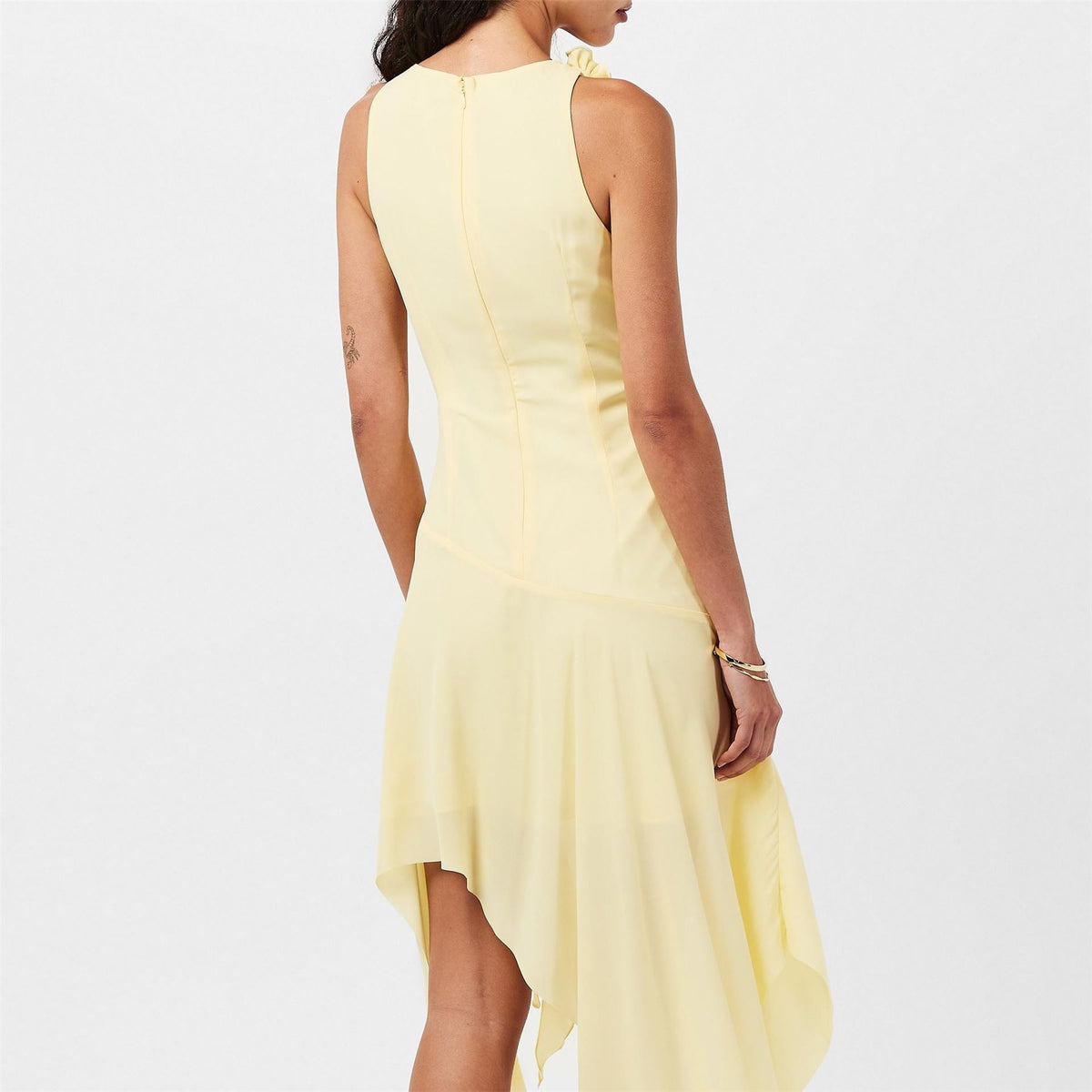 Bardot Ivana High Low Midi Bodycon Dress