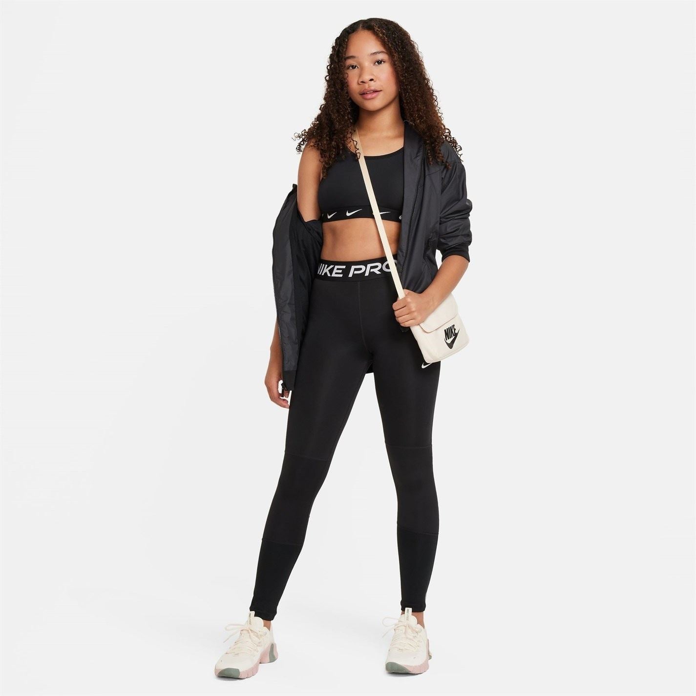 Nike Dri Fit One Big Kids (girls) Sports Bra