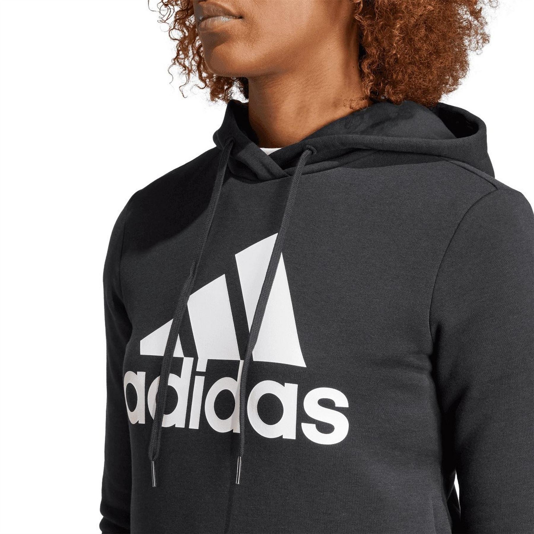 adidas Big Logo Fleece Hoodie
