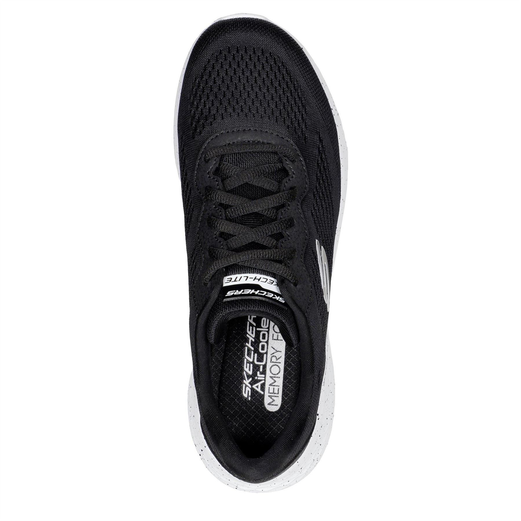Skechers Mesh W Speckle Trim Lac Slip On Trainers Girls