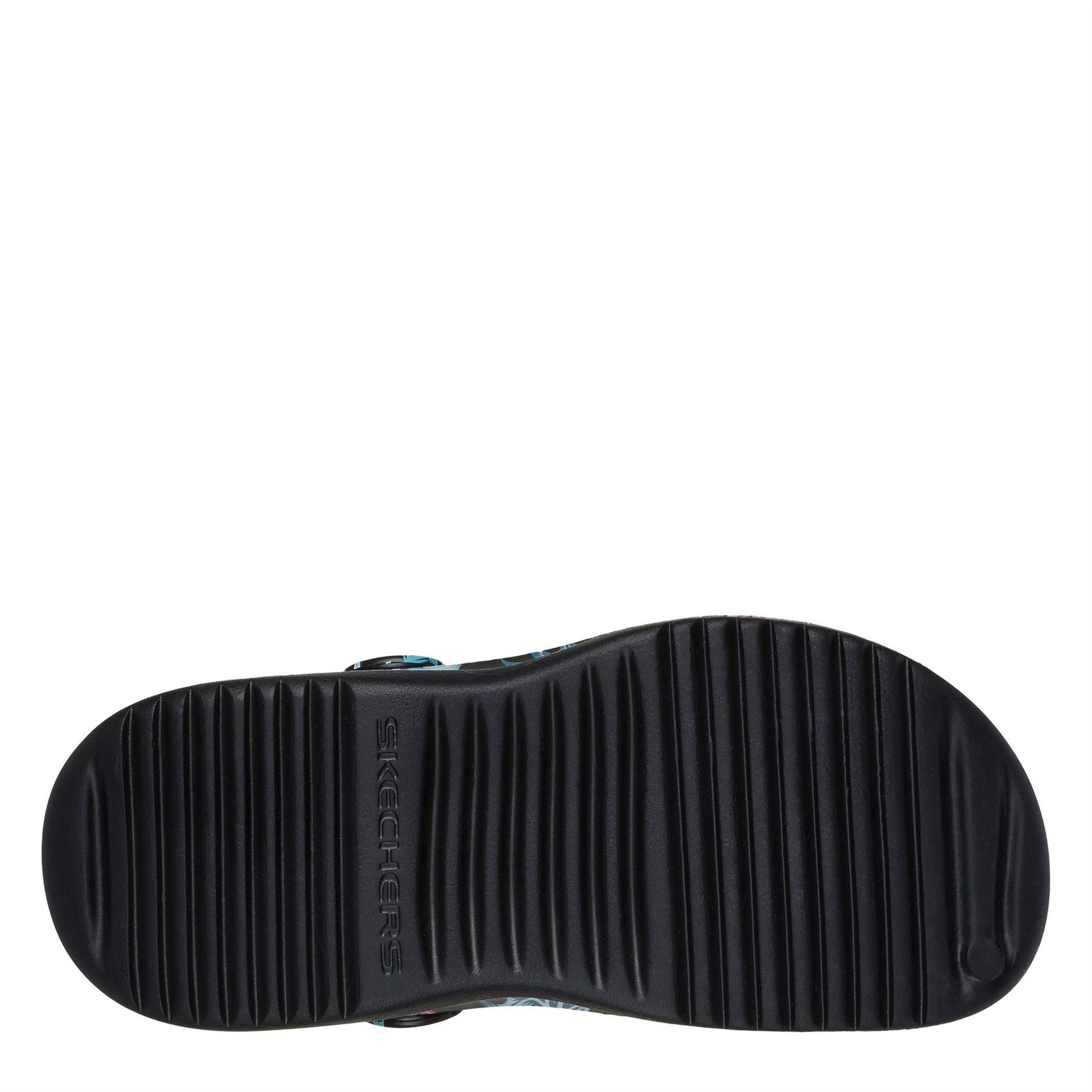 Skechers Archfitwave Closed Toe Leaf Print Shuv Sandals