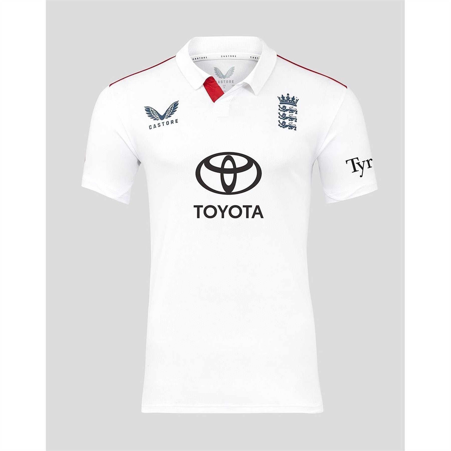 Castore 26 27 England Cricket Test Shirt