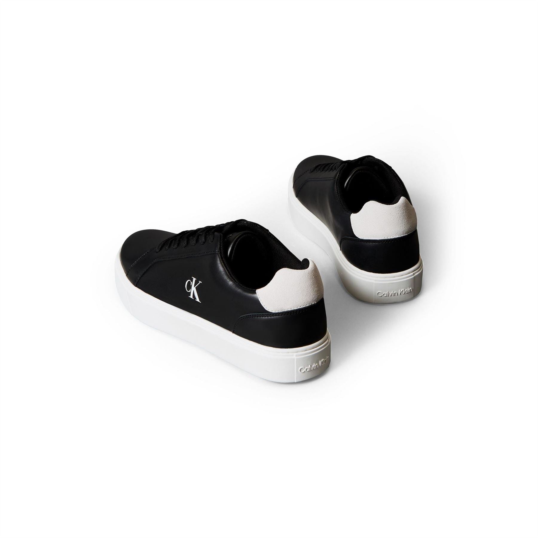 Calvin Klein Leather Classic Cup Low Top Trainers
