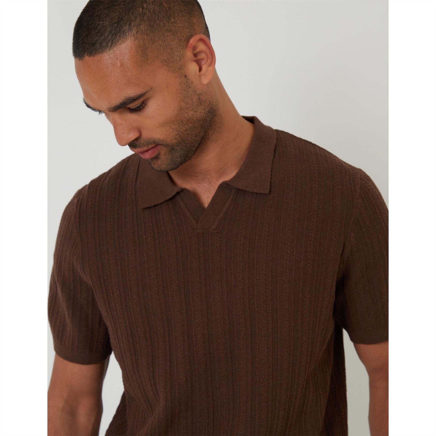 Threadbare Lynwood Collared Neck Short Sleeve Polo T-Shirt