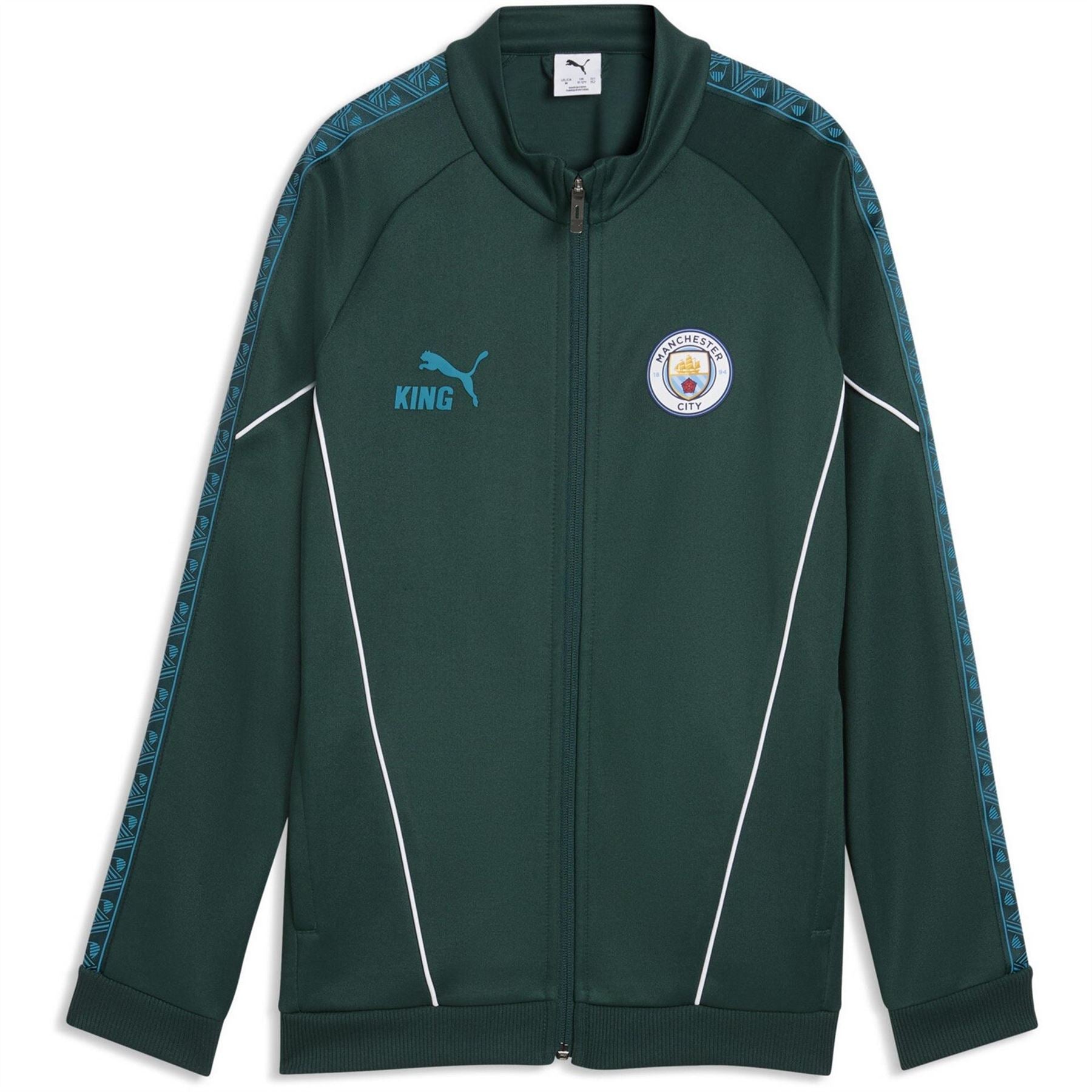 Puma Kids Manchester City Licensed Tracksuit Top