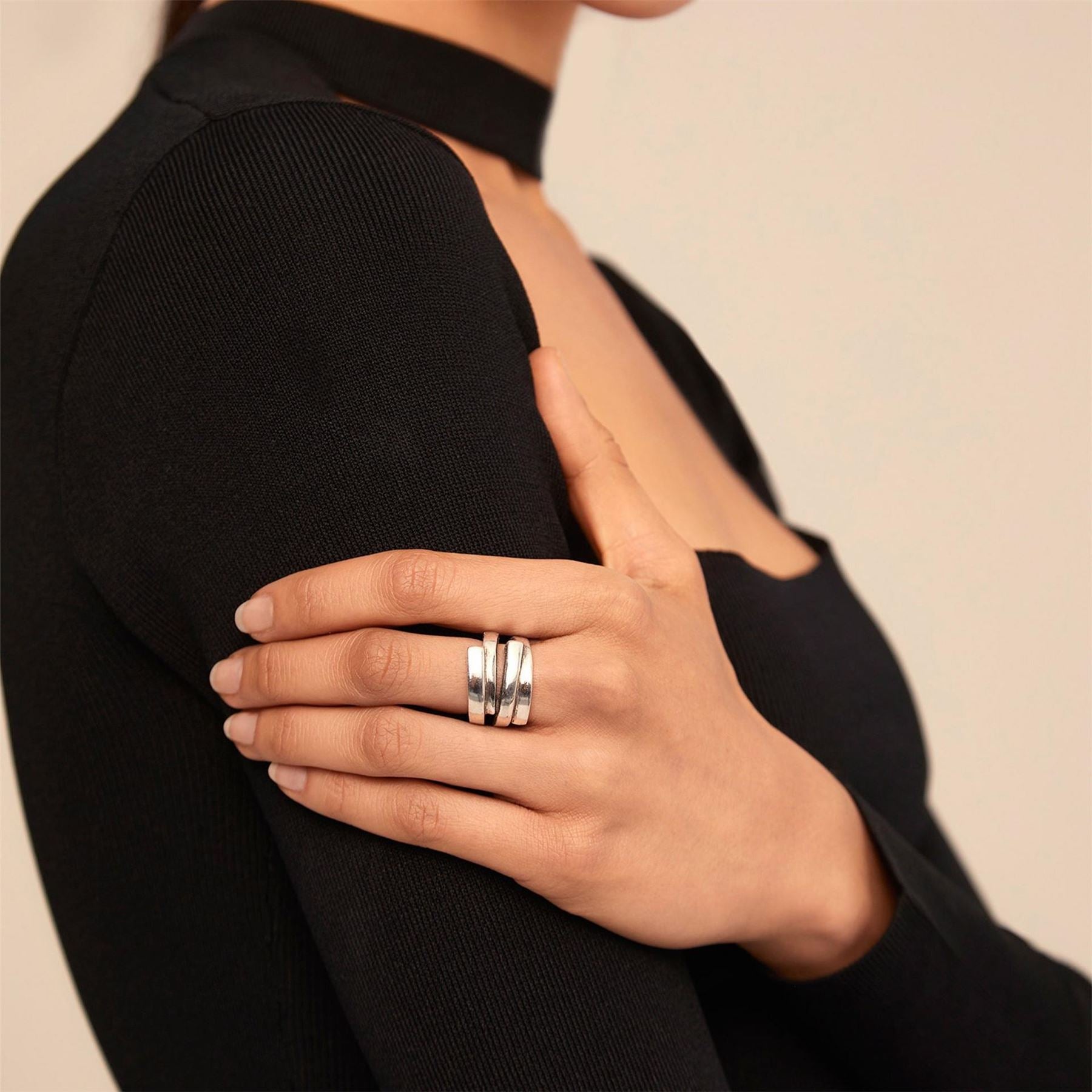 UNOde50 Sterling Silver Plated Ring
